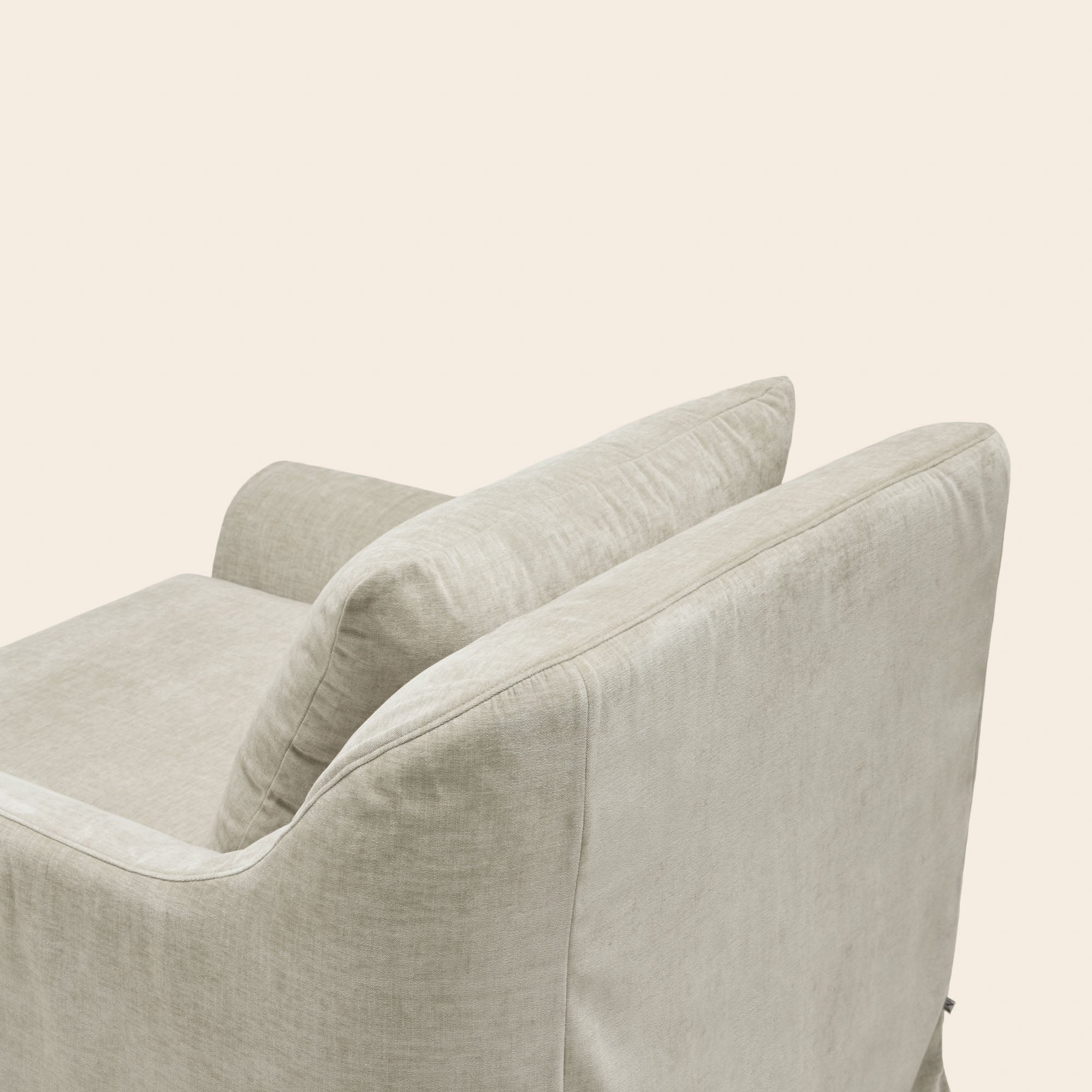 Fauteuil CLARIBEL chenille pierre minéral