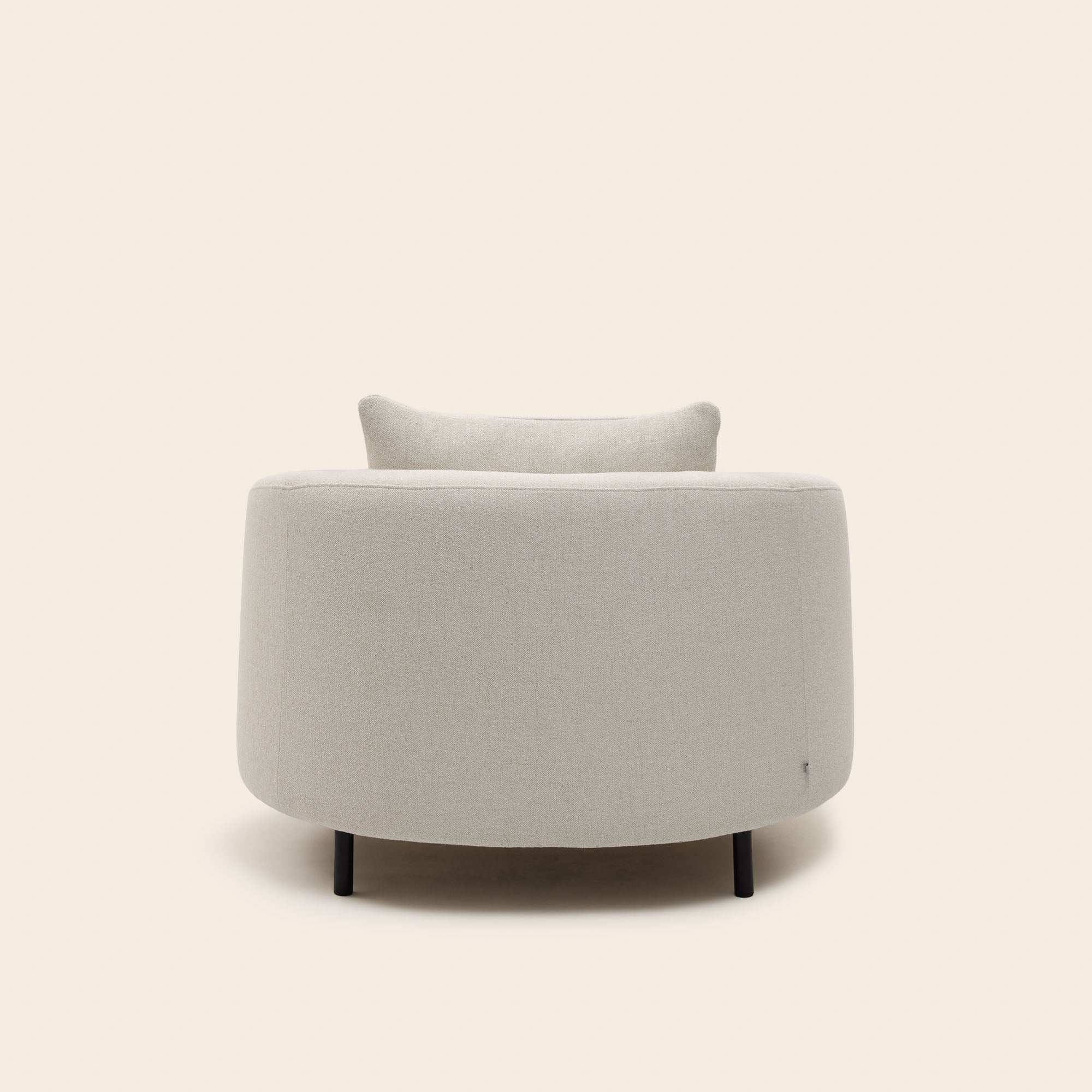 Fauteuil JULIKA glory ivoire