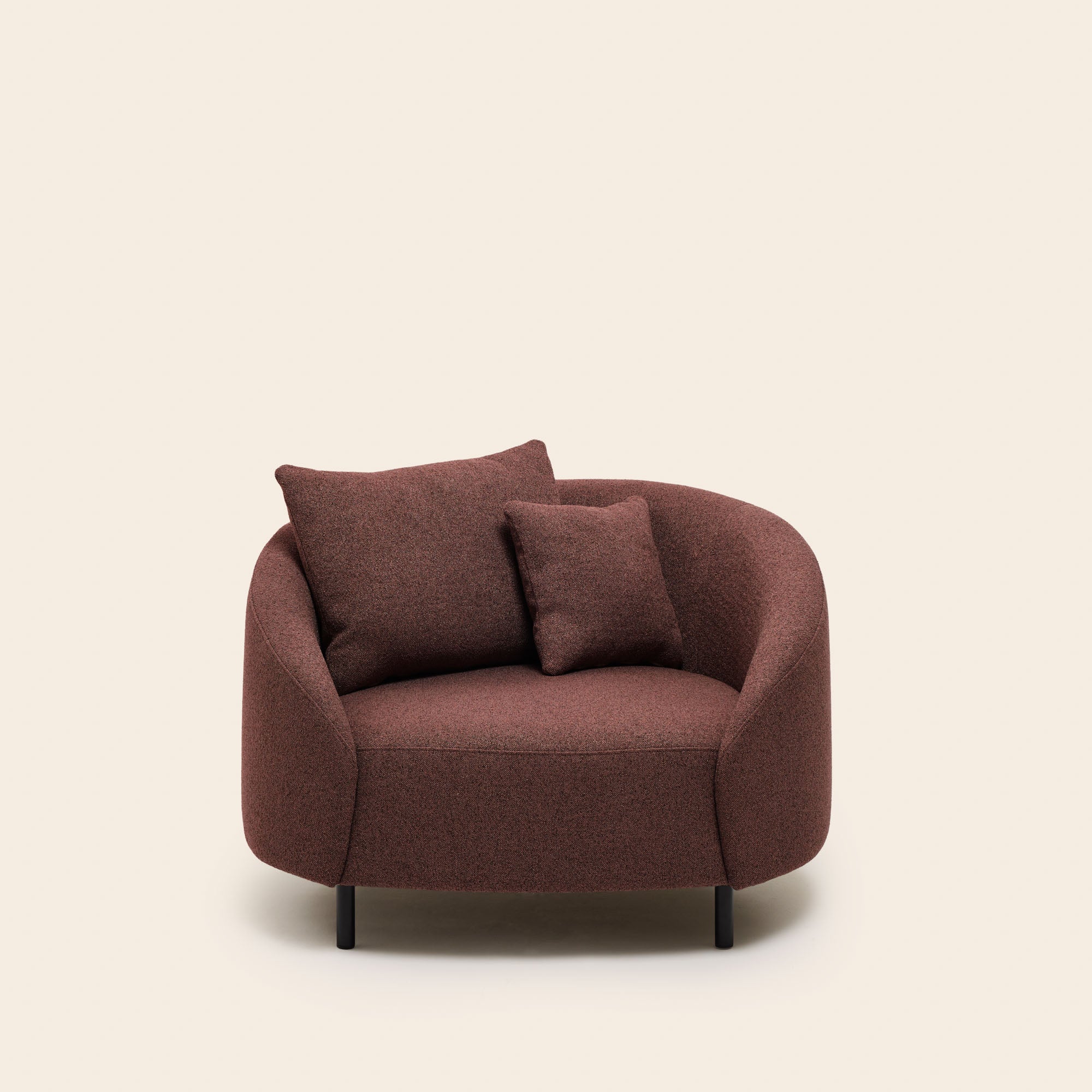 Fauteuil JULIKA glory rouille