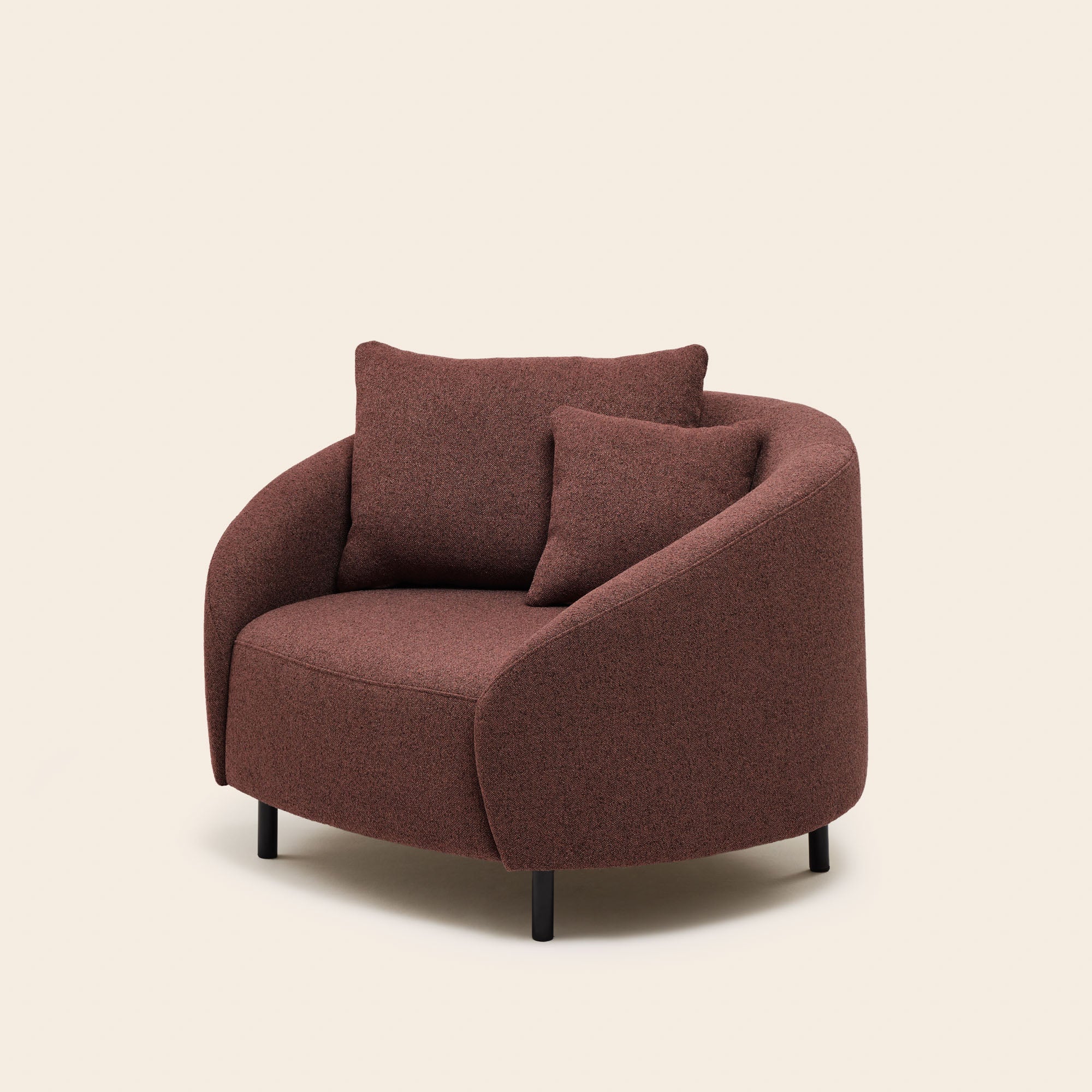 Fauteuil JULIKA glory rouille