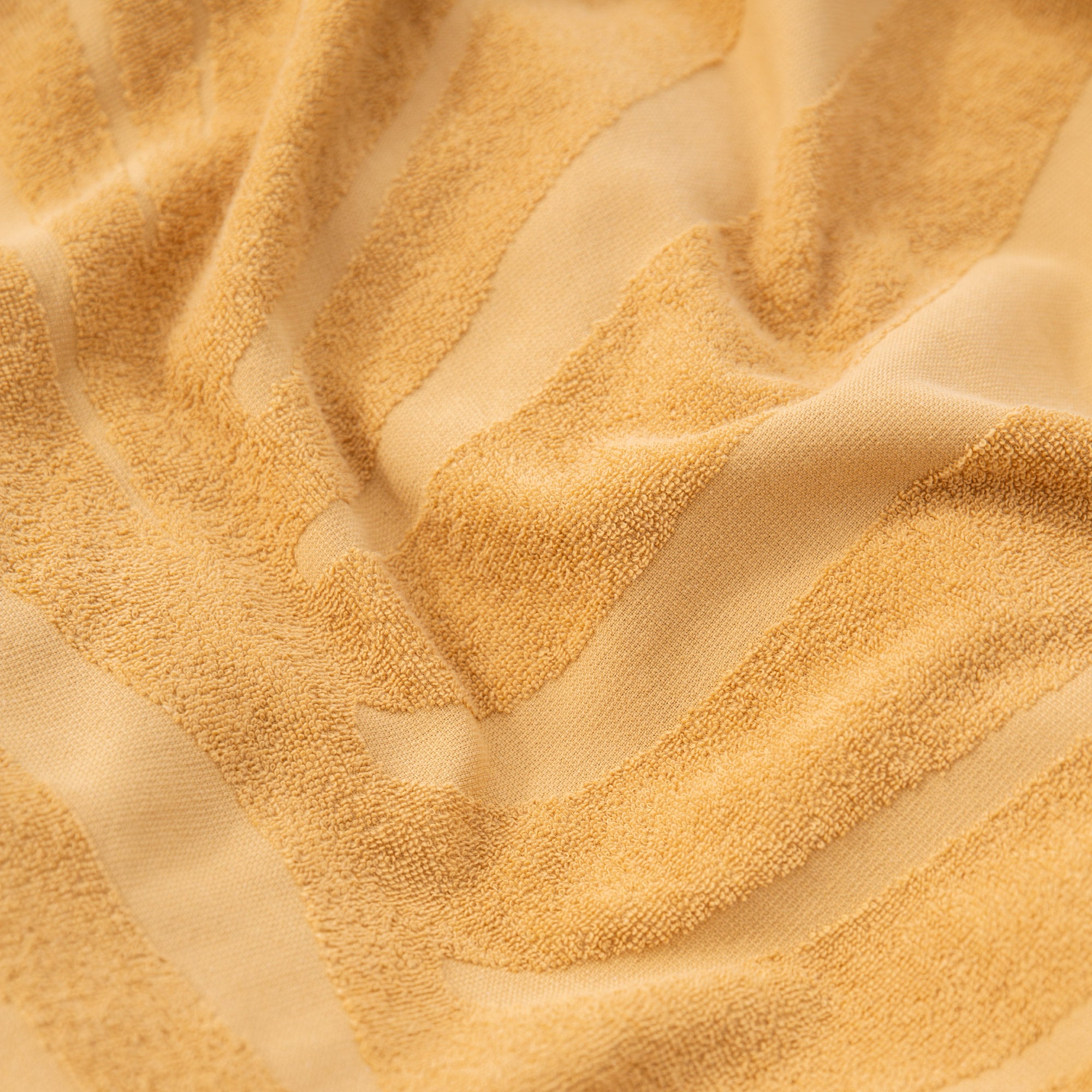 Fouta de plage TROPI jaune ocre