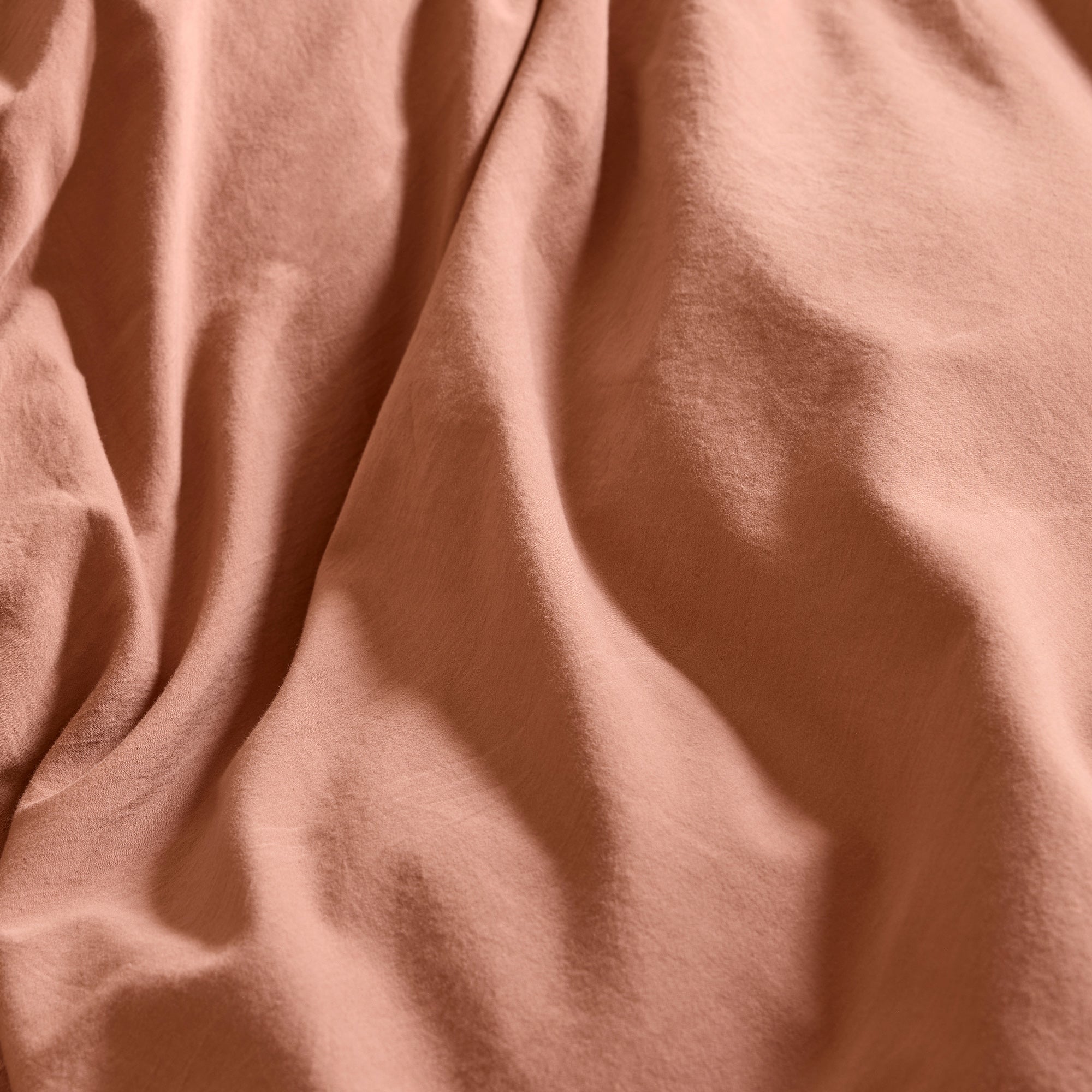 Housse de couette SATHEENE terrarosa