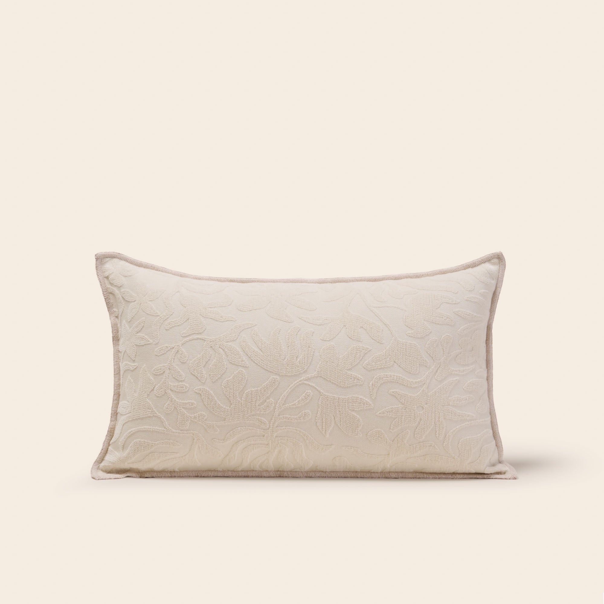 Housse de coussin CORINNA ivoire