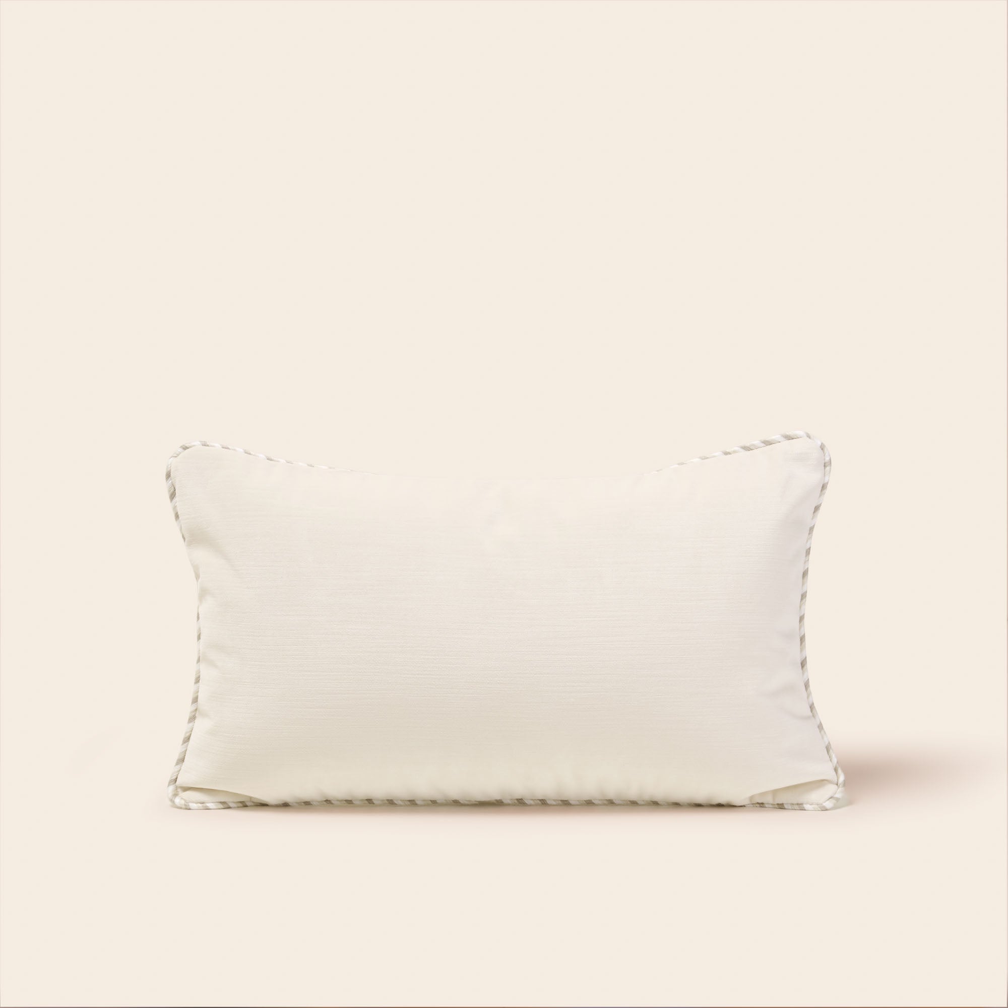 Housse de coussin DALILA ivoire