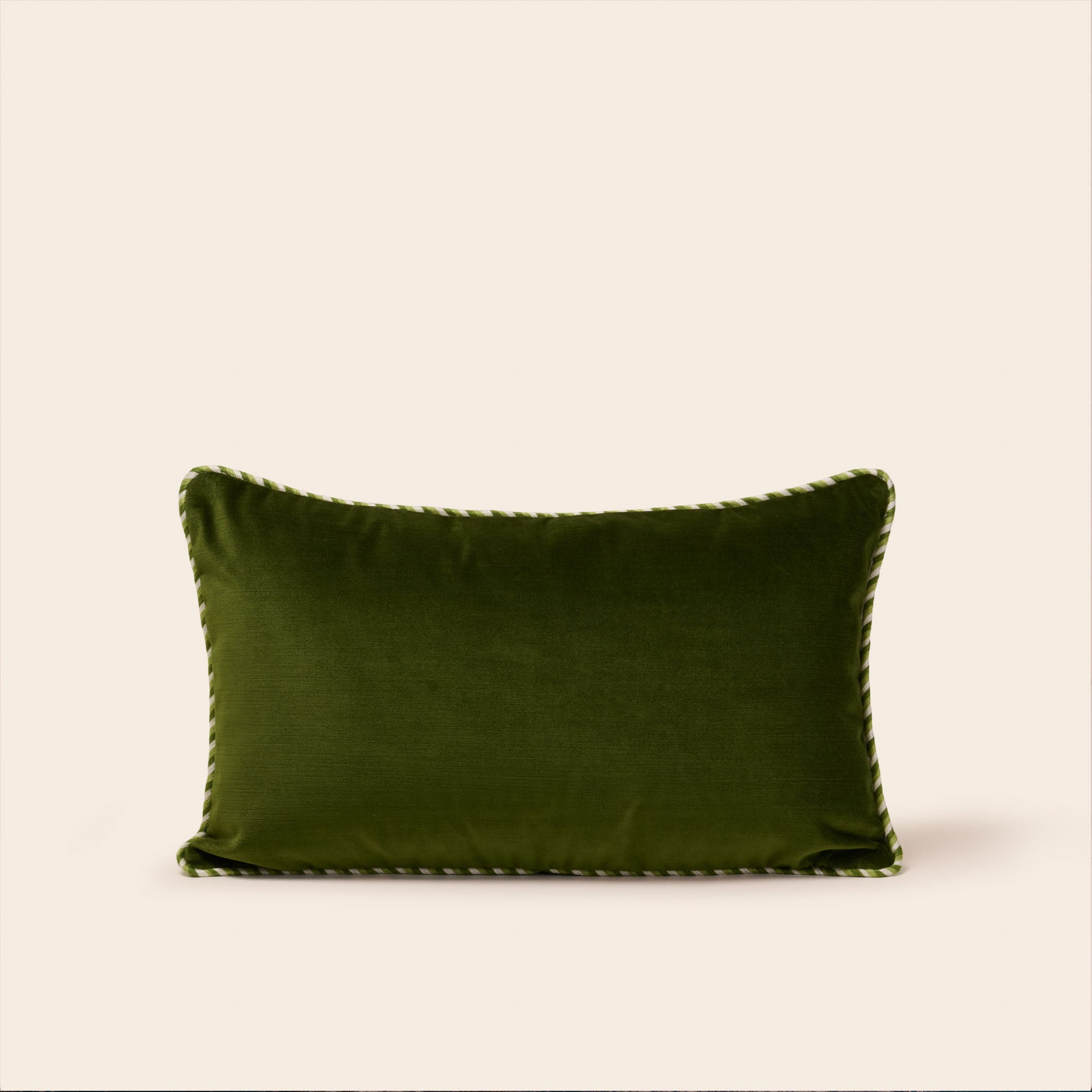 Housse de coussin DALILA vert olive