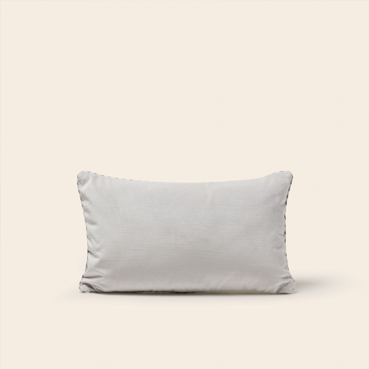 Housse de coussin DALILA gris perle