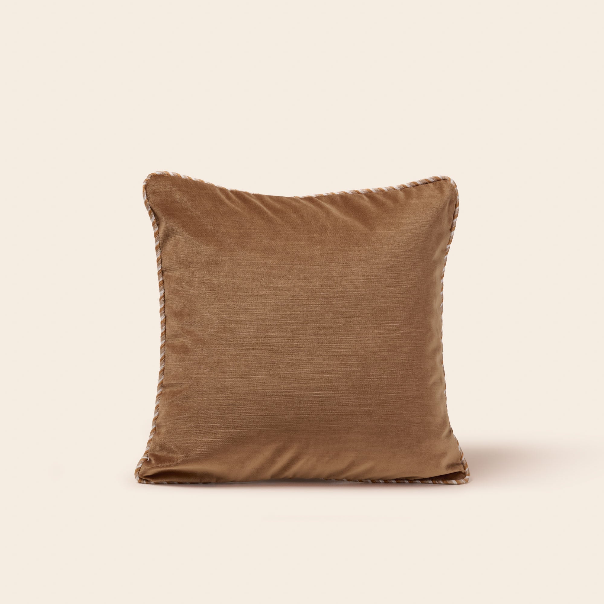 Housse de coussin DALILA camel doré