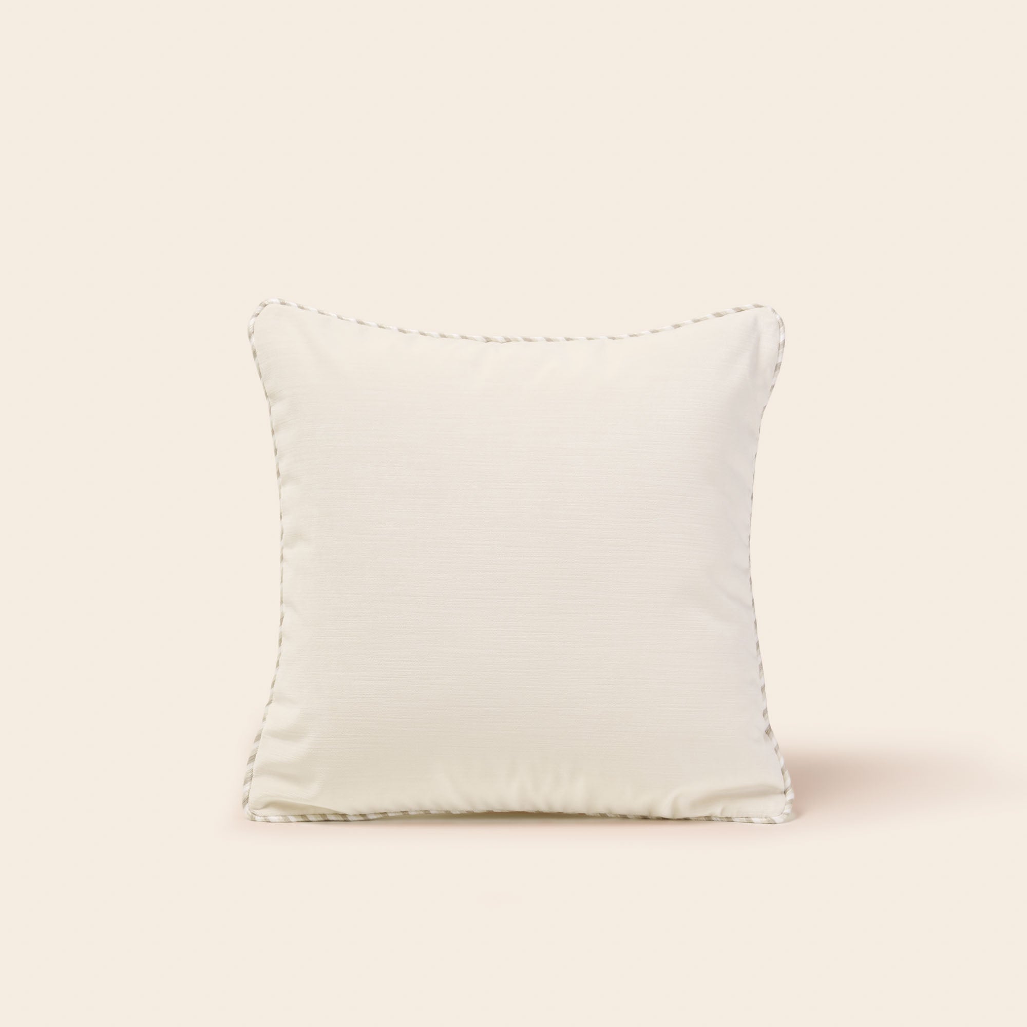 Housse de coussin DALILA ivoire