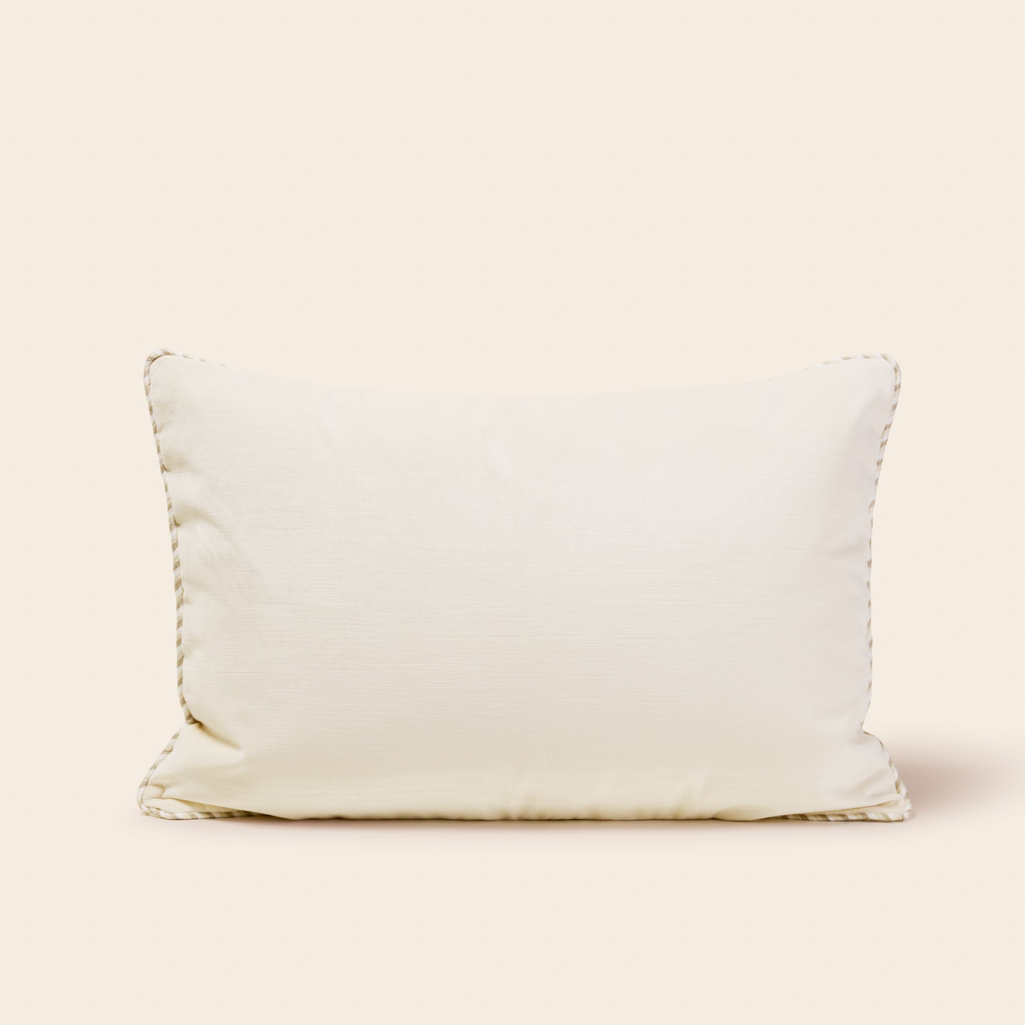 Housse de coussin DALILA ivoire