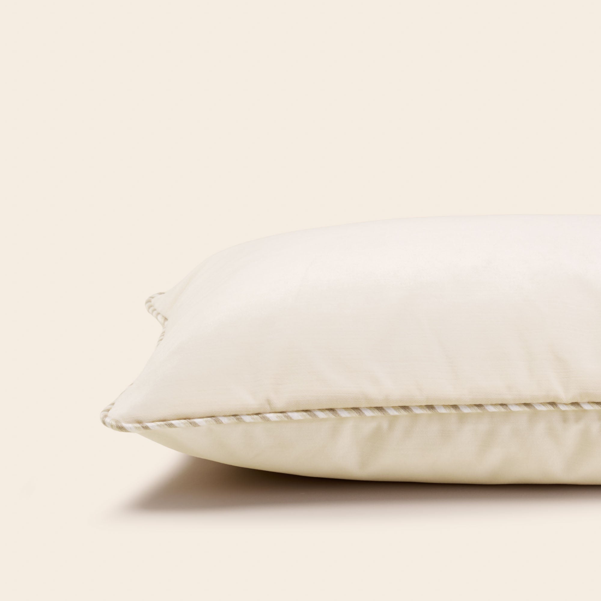 Housse de coussin DALILA ivoire