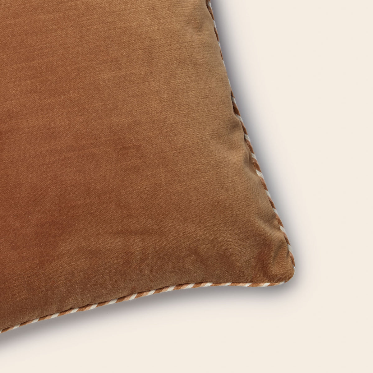 Housse de coussin DALILA fauve