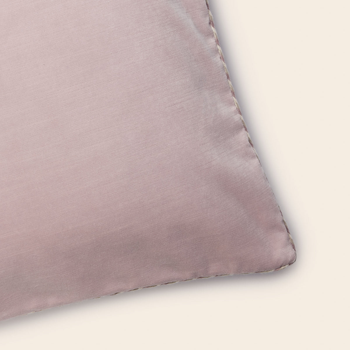 Housse de coussin DALILA nacre rose