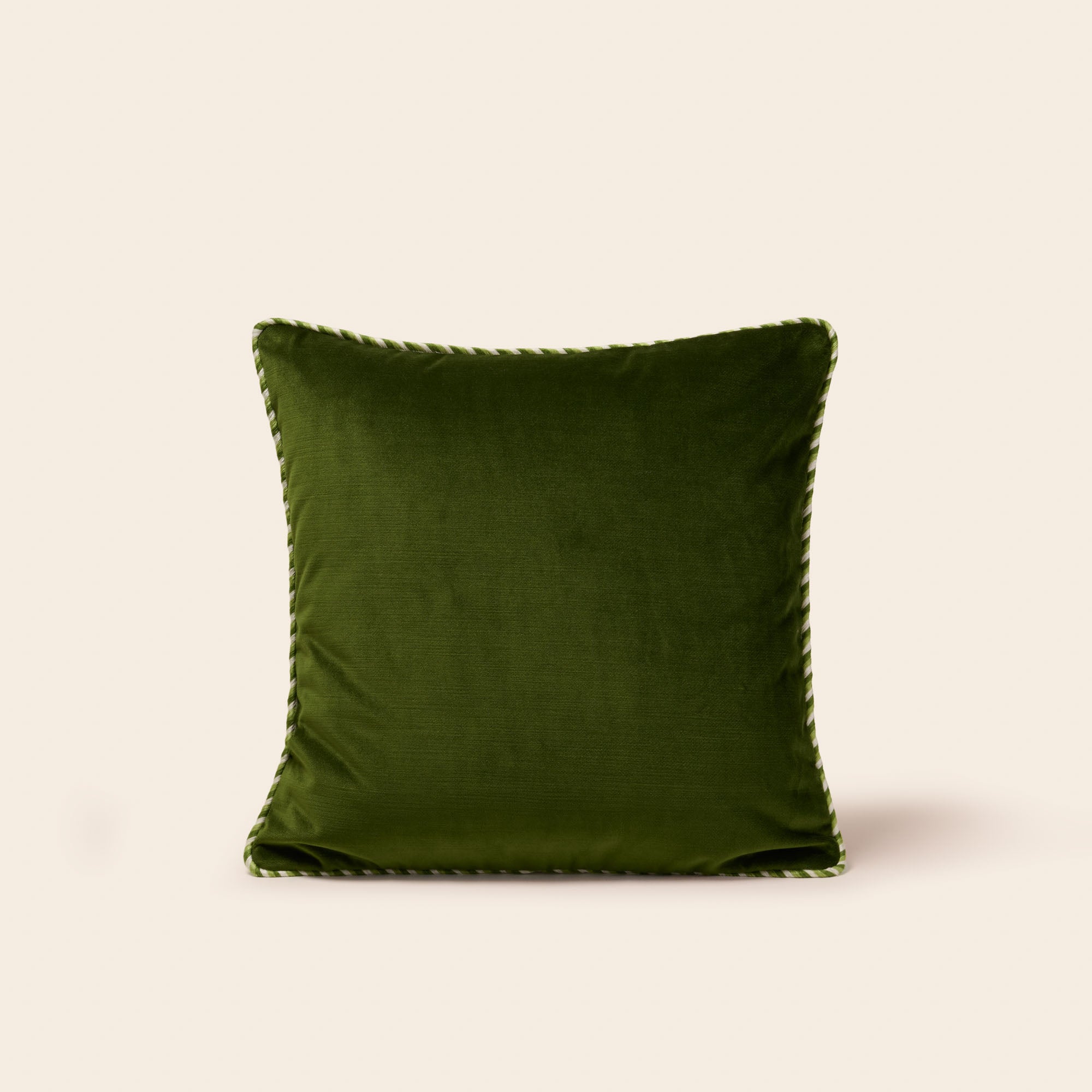 Housse de coussin DALILA vert olive