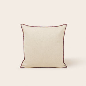 Housse de coussin GHABY naturel et bourdon en dégradé