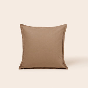 LEOLINO cushion cover smoky brown