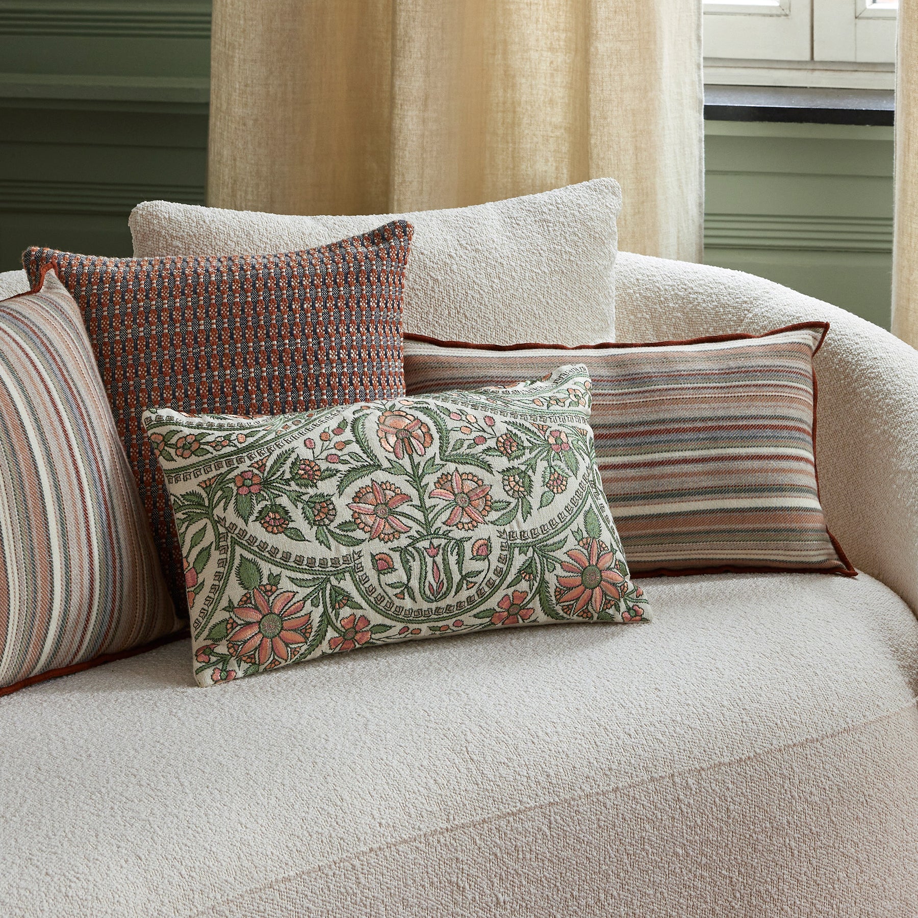 Housse de coussin Dogon vintage 3