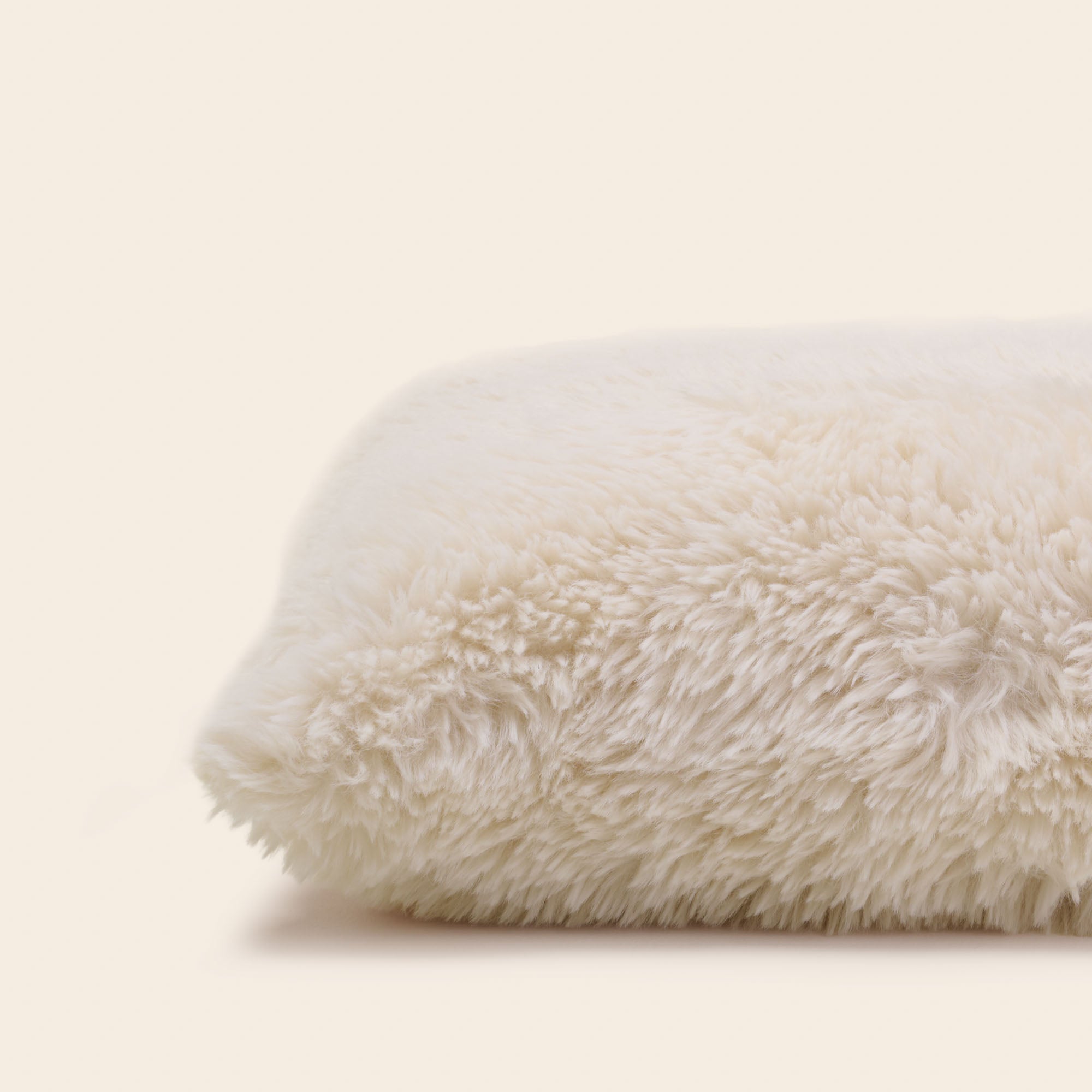 Housse de coussin NANSEN ivoire