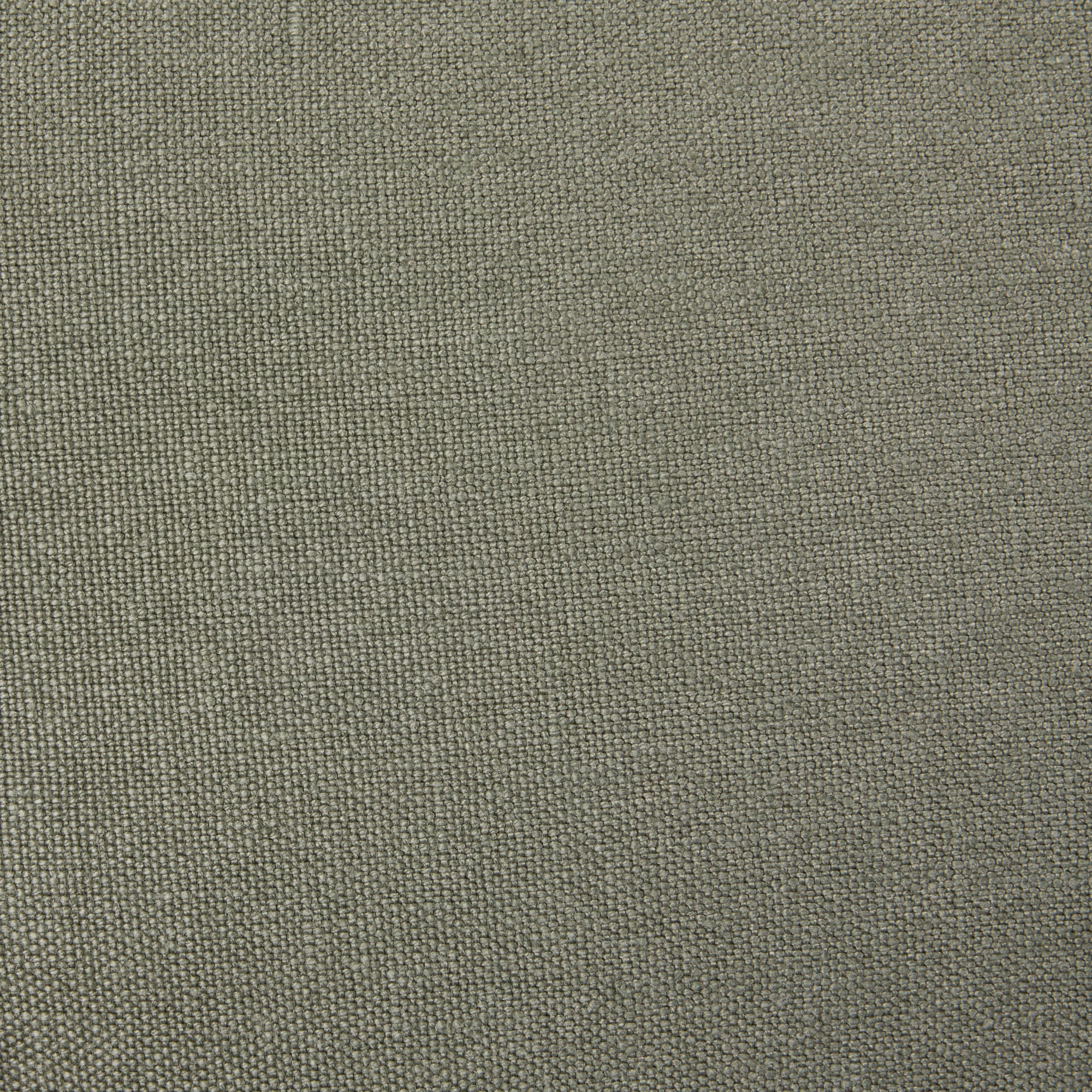 Housse de coussin NINO gris kaki et feston