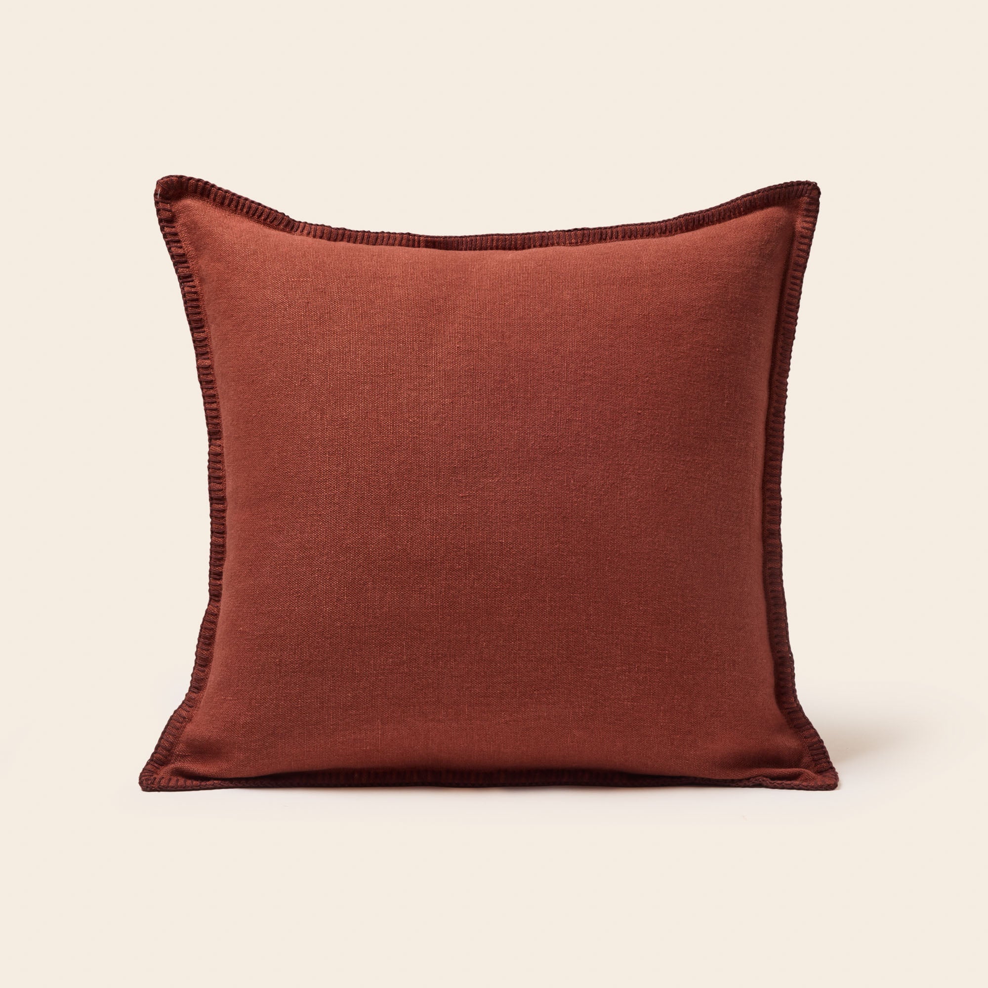 Housse de coussin NINO brique