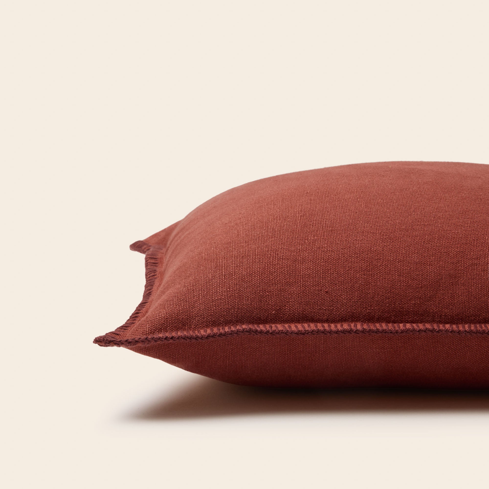 Housse de coussin NINO brique