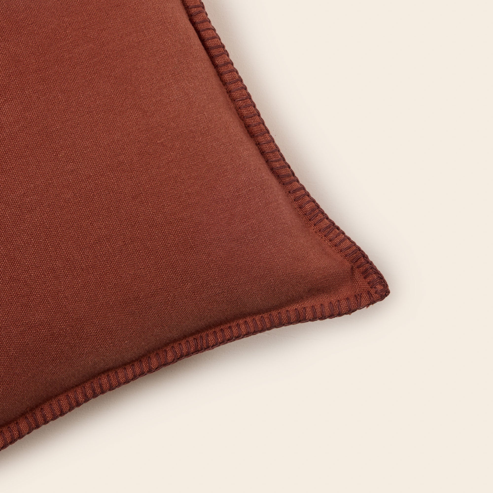 Housse de coussin NINO brique