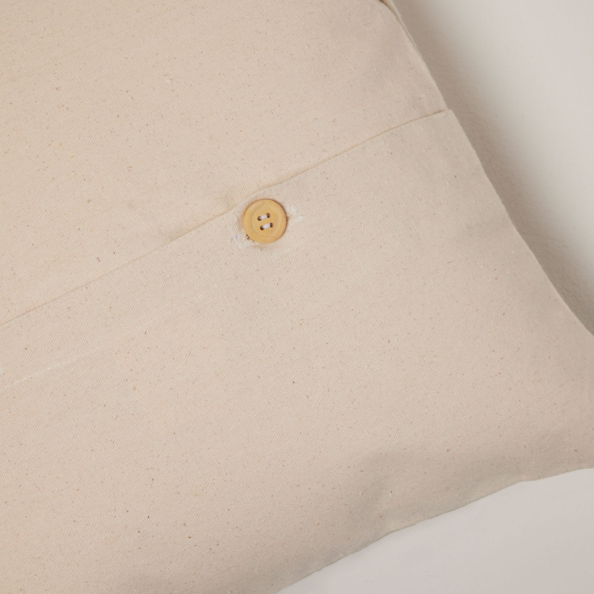 Housse de coussin TRIAGO vert de gris et noir