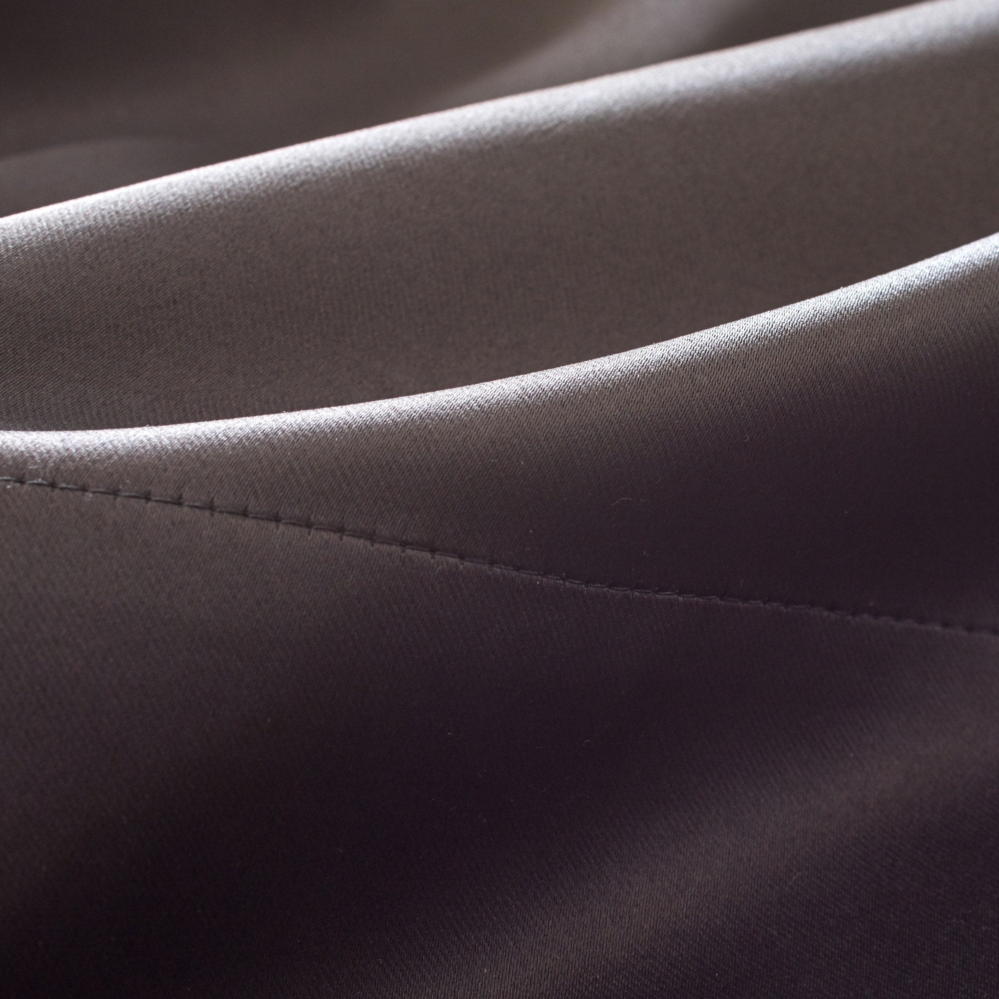 Lot de 2 rideaux occultants à oeillets BLACKOUT noir