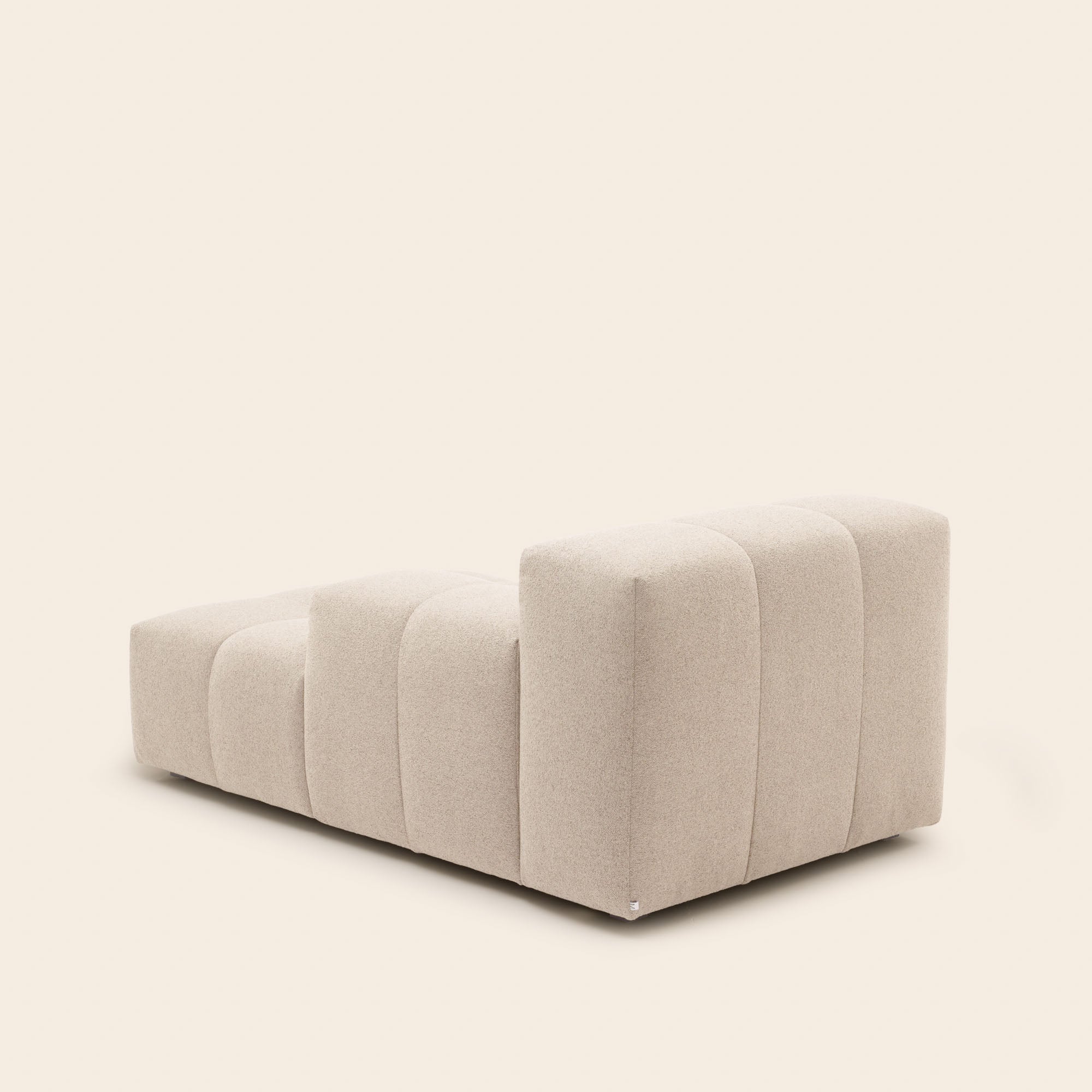 Méridienne modulable D UBERTO glory naturel