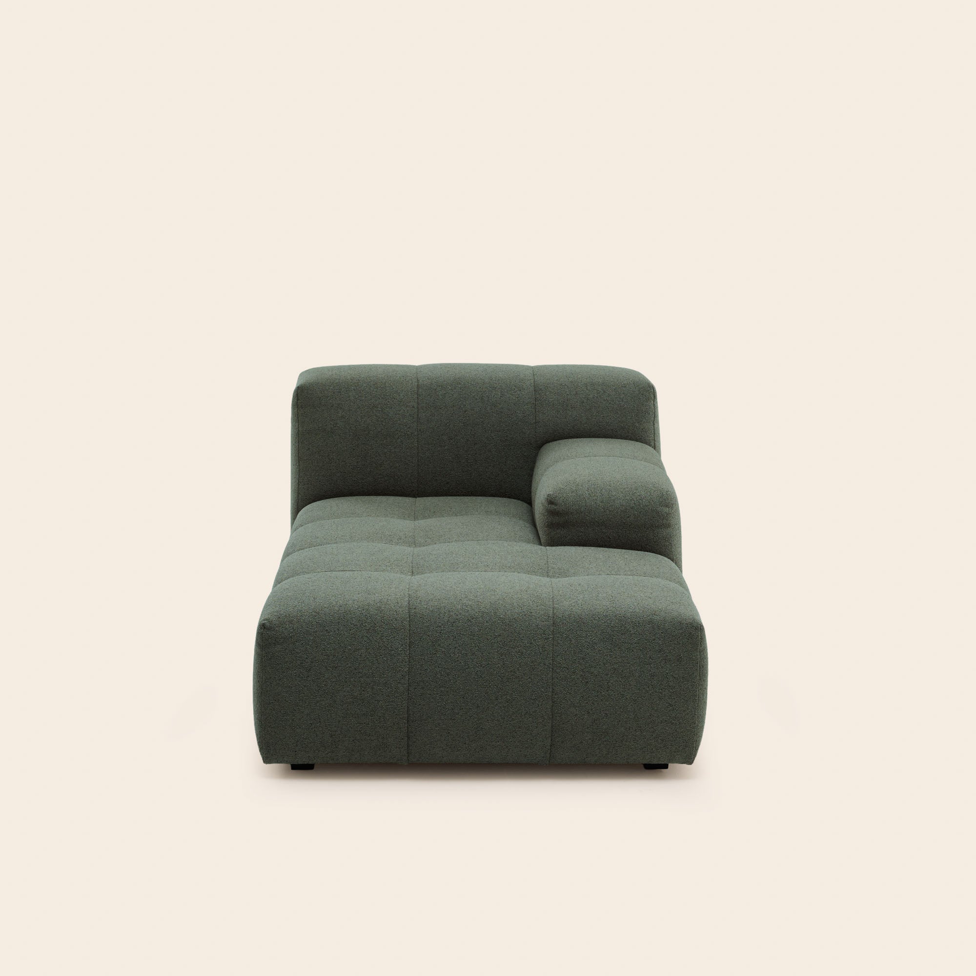 Méridienne modulable D UBERTO glory vert forêt