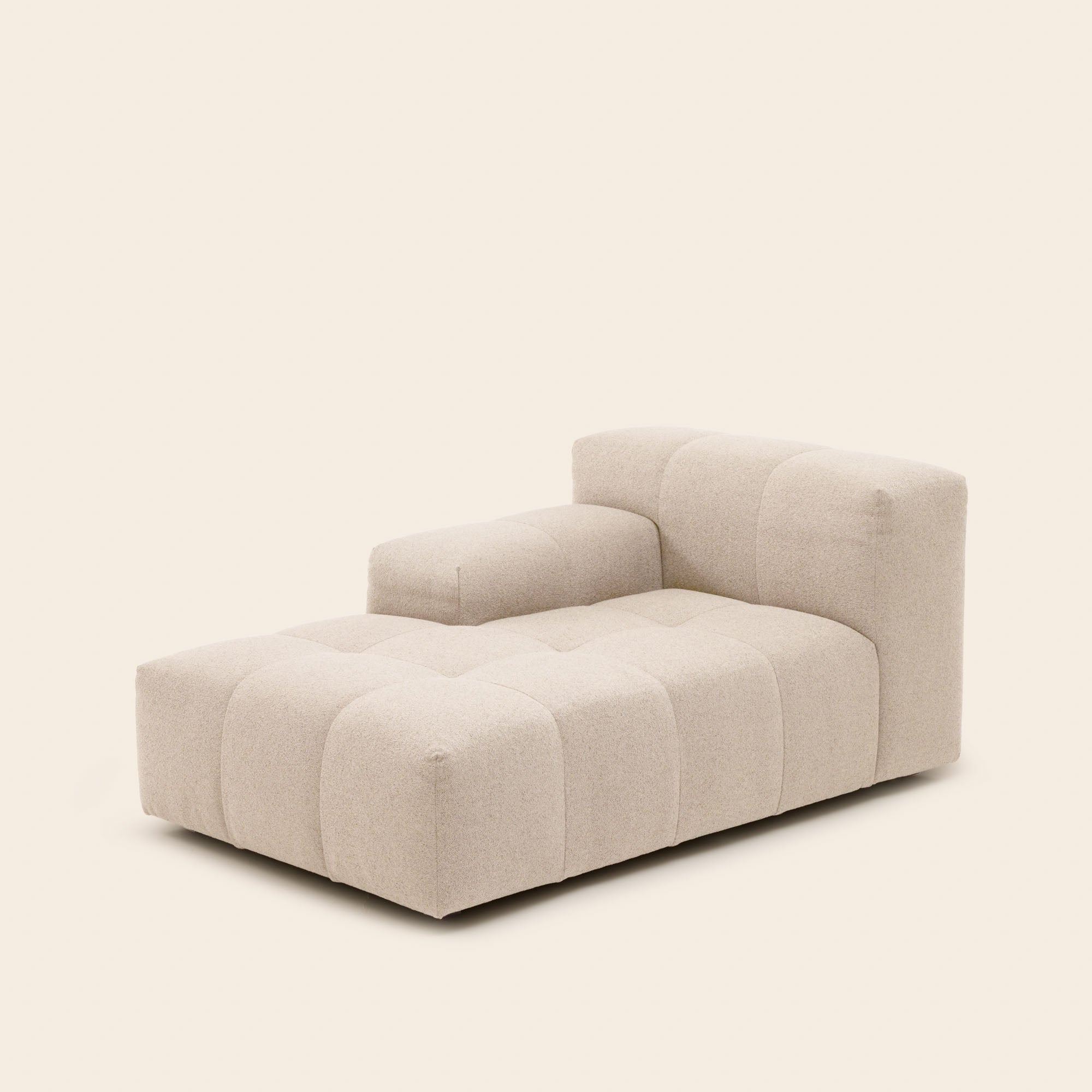 Méridienne modulable G UBERTO glory naturel