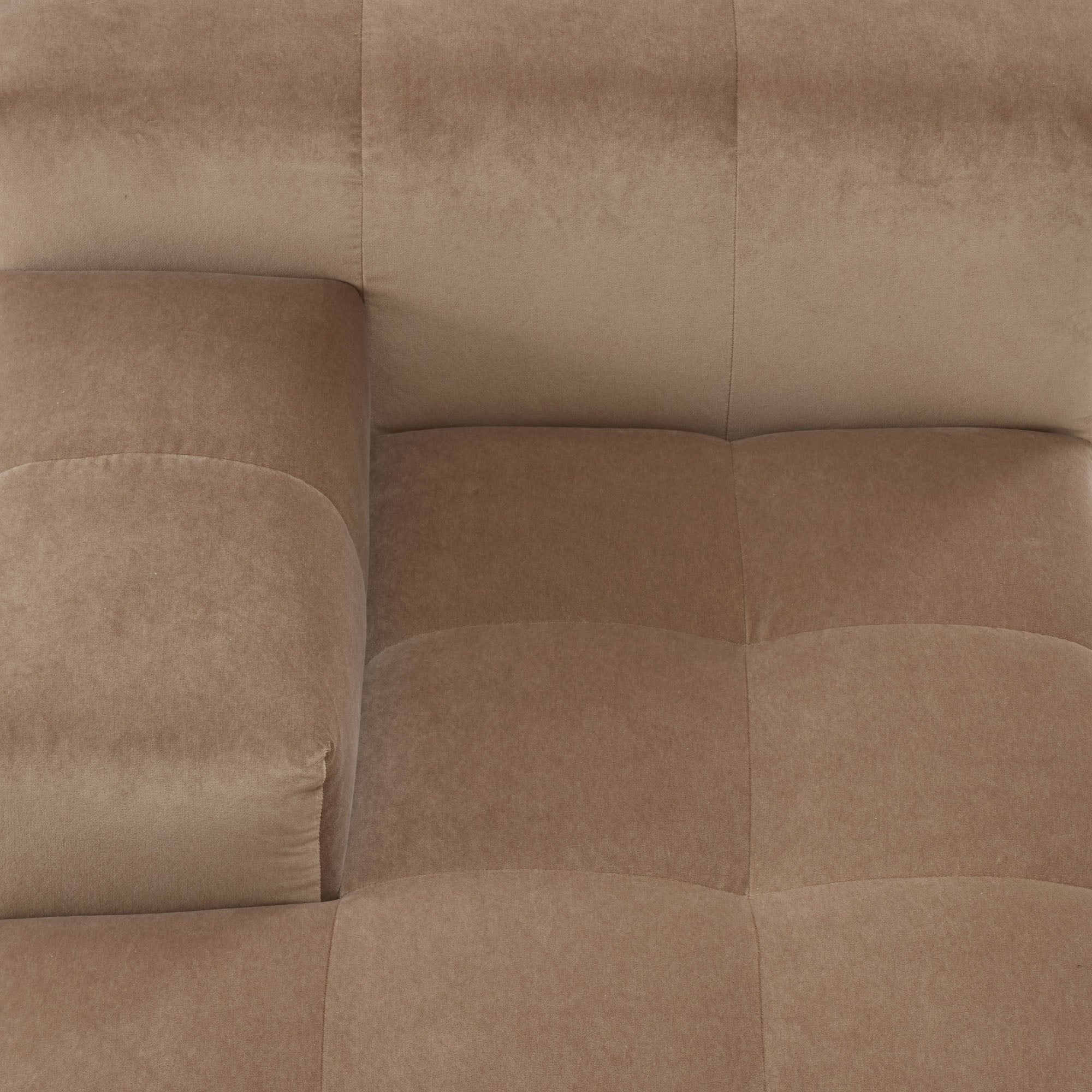 Méridienne modulable G UBERTO opal beige chaud