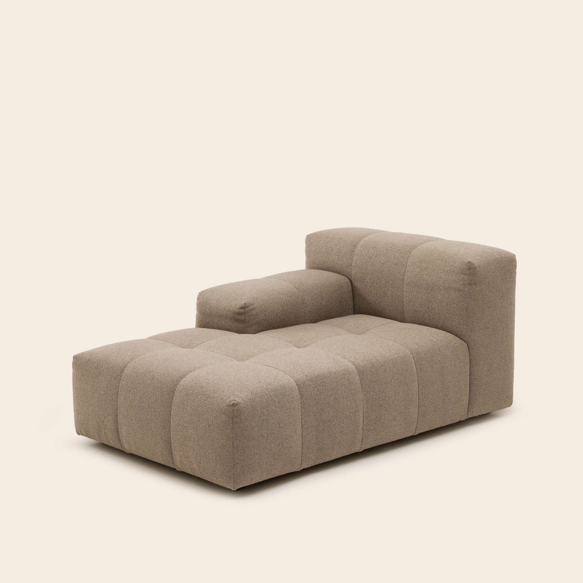 Méridienne modulable G UBERTO glory taupe