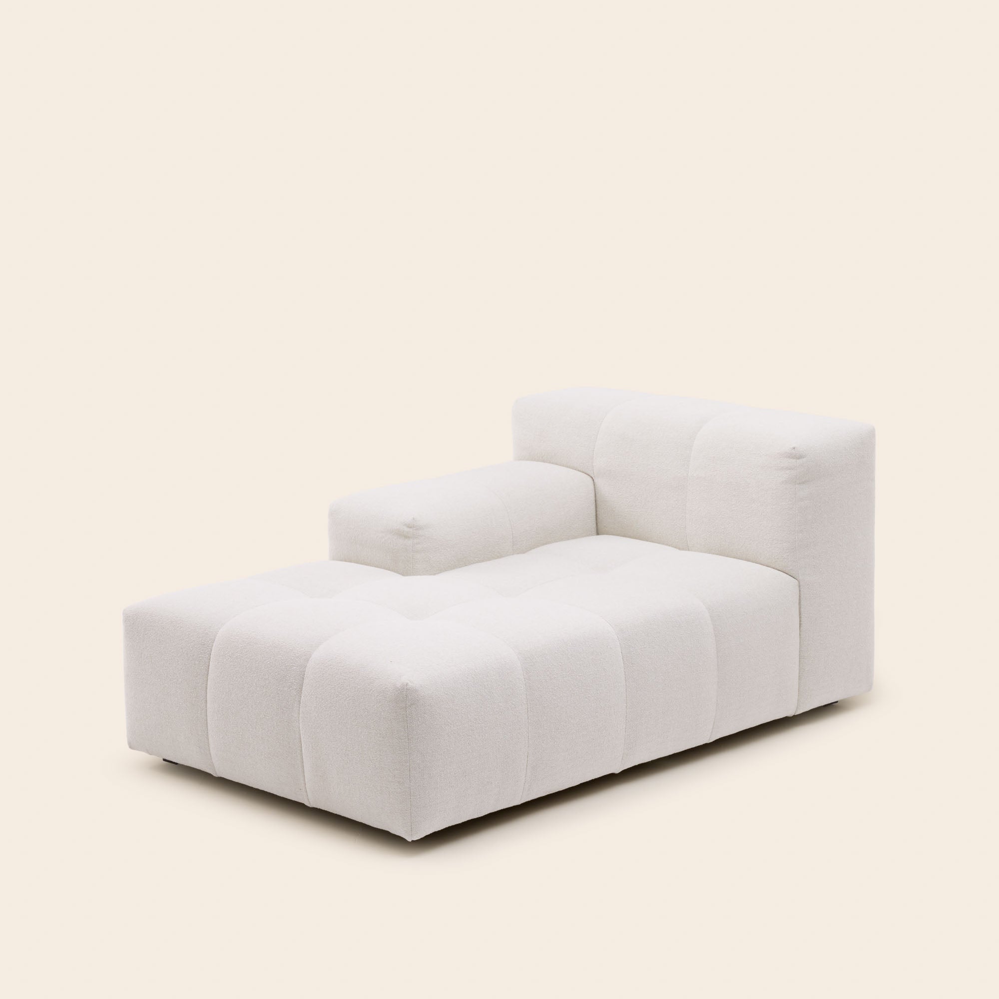 Méridienne modulable G UBERTO glory ivoire