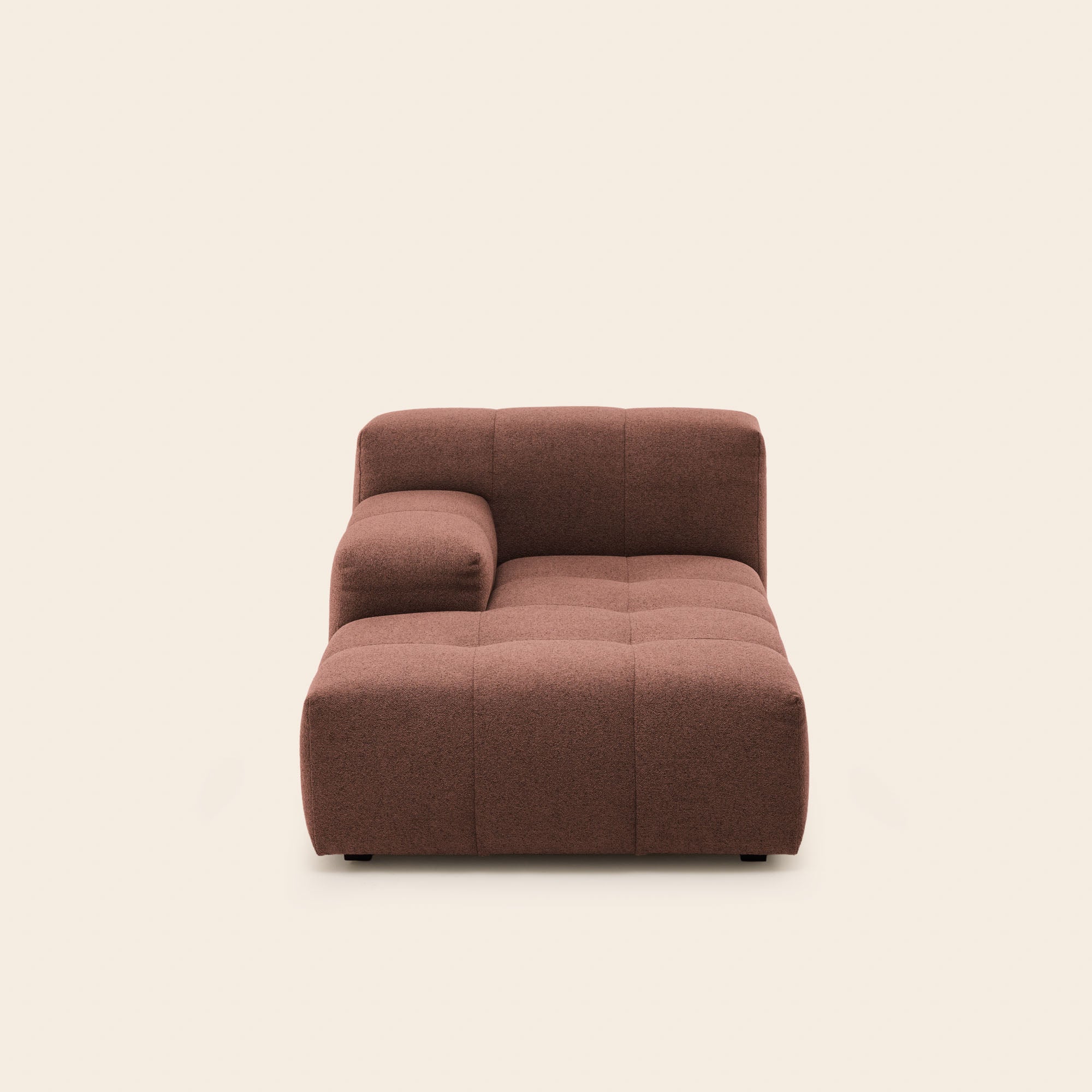 Méridienne modulable G UBERTO glory rouille