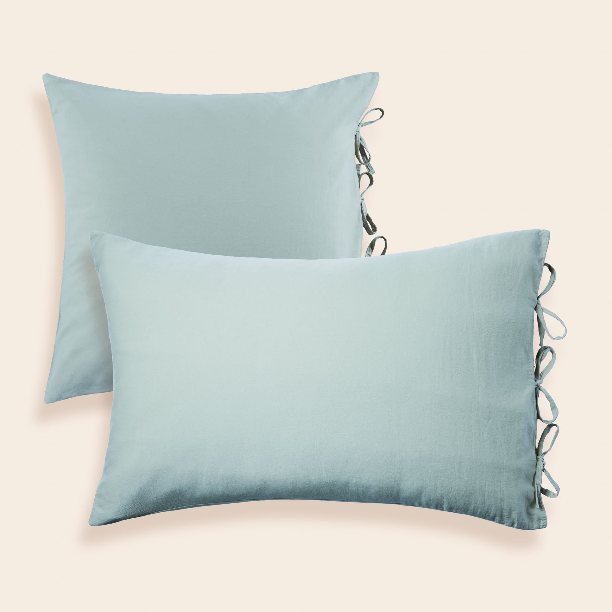 Parure de lit SATHEENE vert eucalyptus