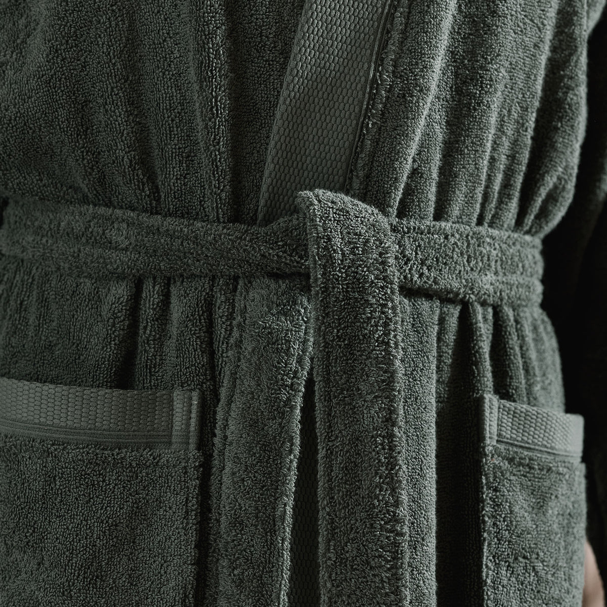 Peignoir de bain NARUMI vert sequoia