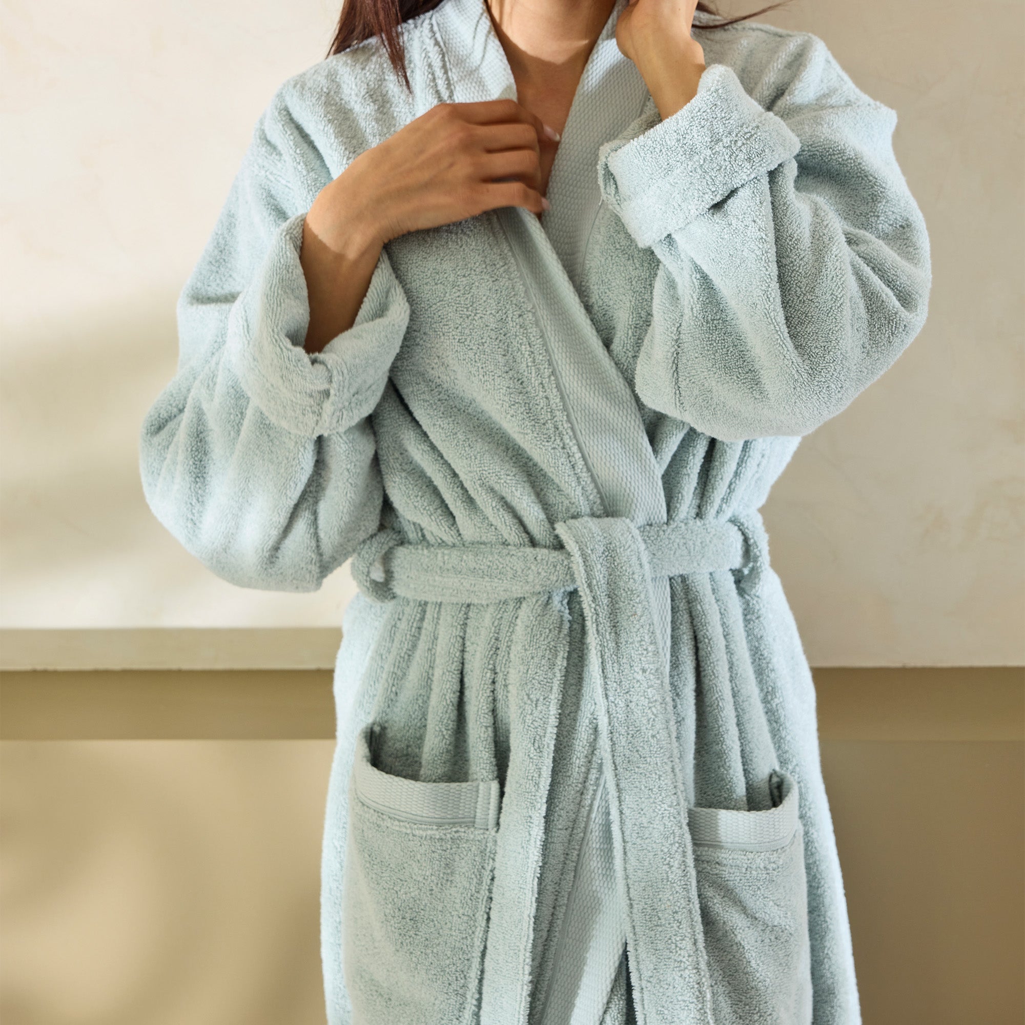 Peignoir de bain NARUMI céladon