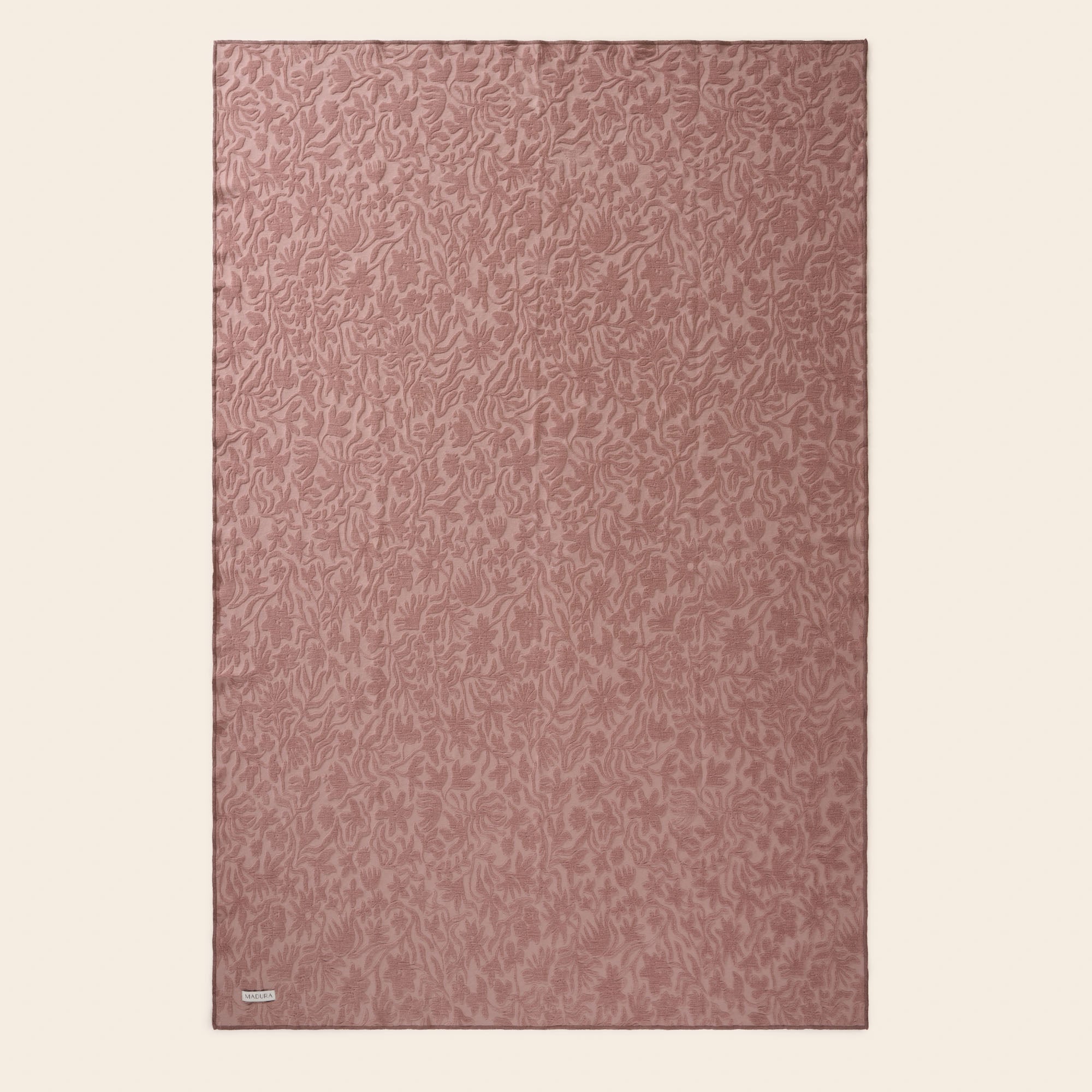 Plaid CORINNA rose ancien