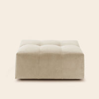 Pouf modulable UBERTO opal sable doux