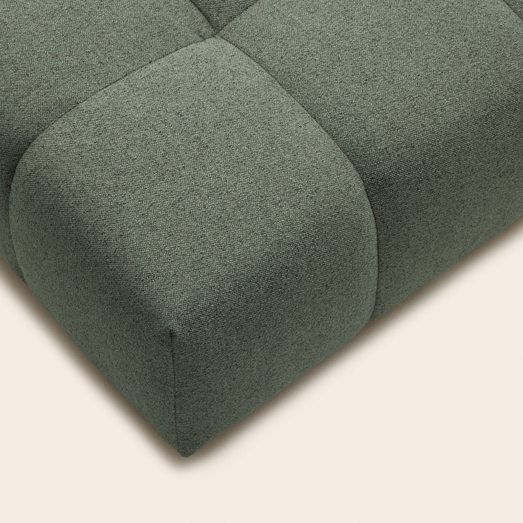 Pouf componibile UBERTO gloria verde bosco