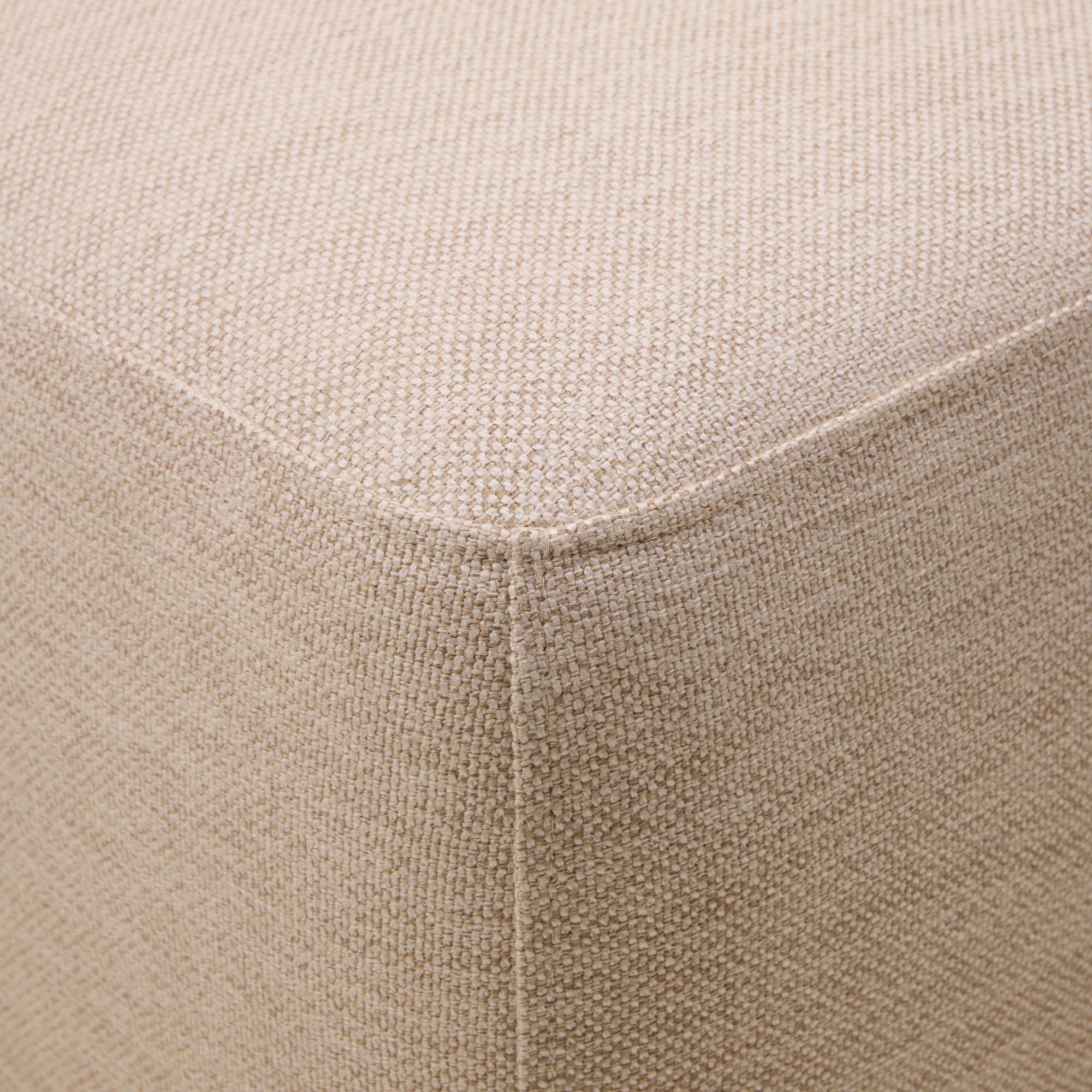 Pouf ARNEL cosmic naturel chiné