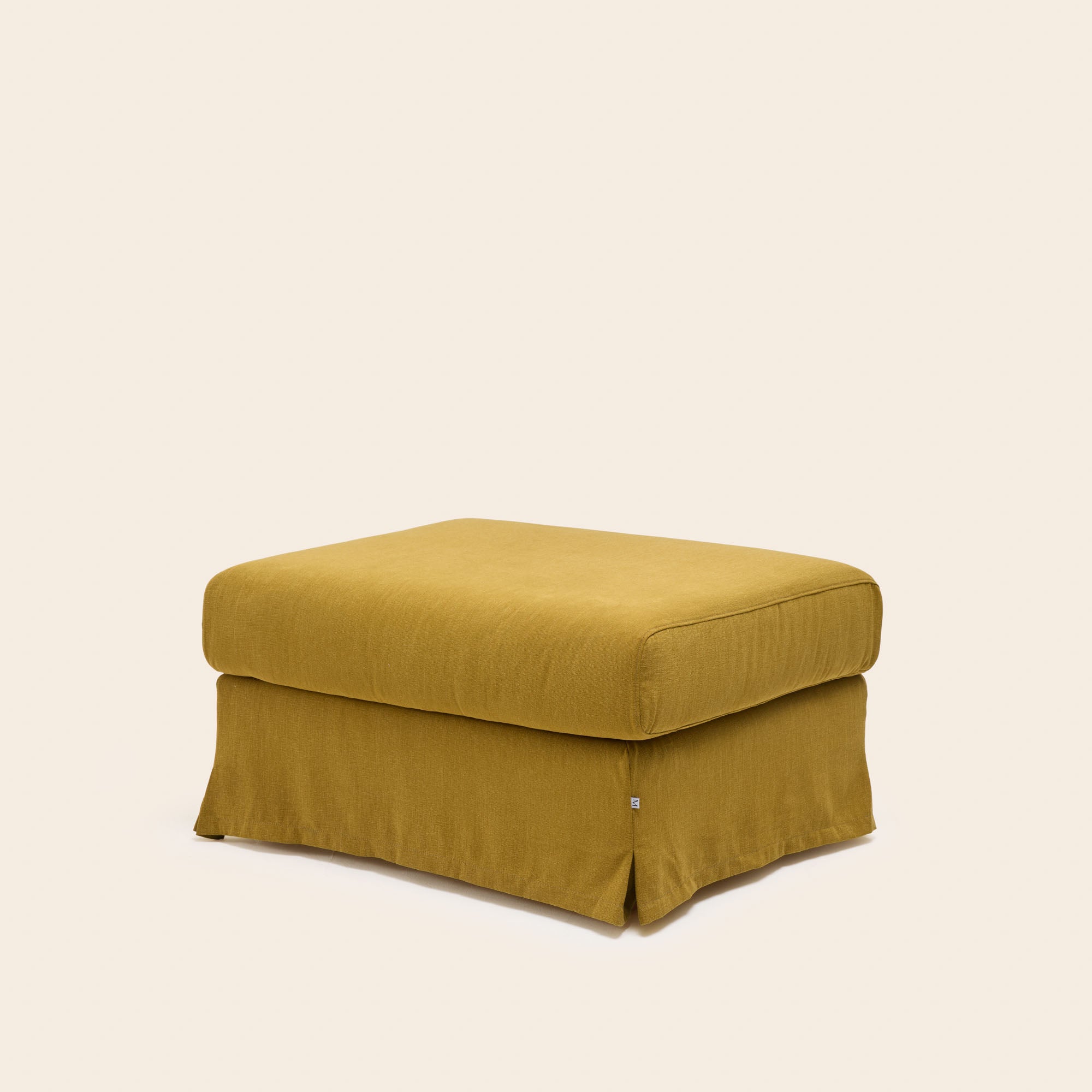 Fauteuil CLARIBEL toile curry