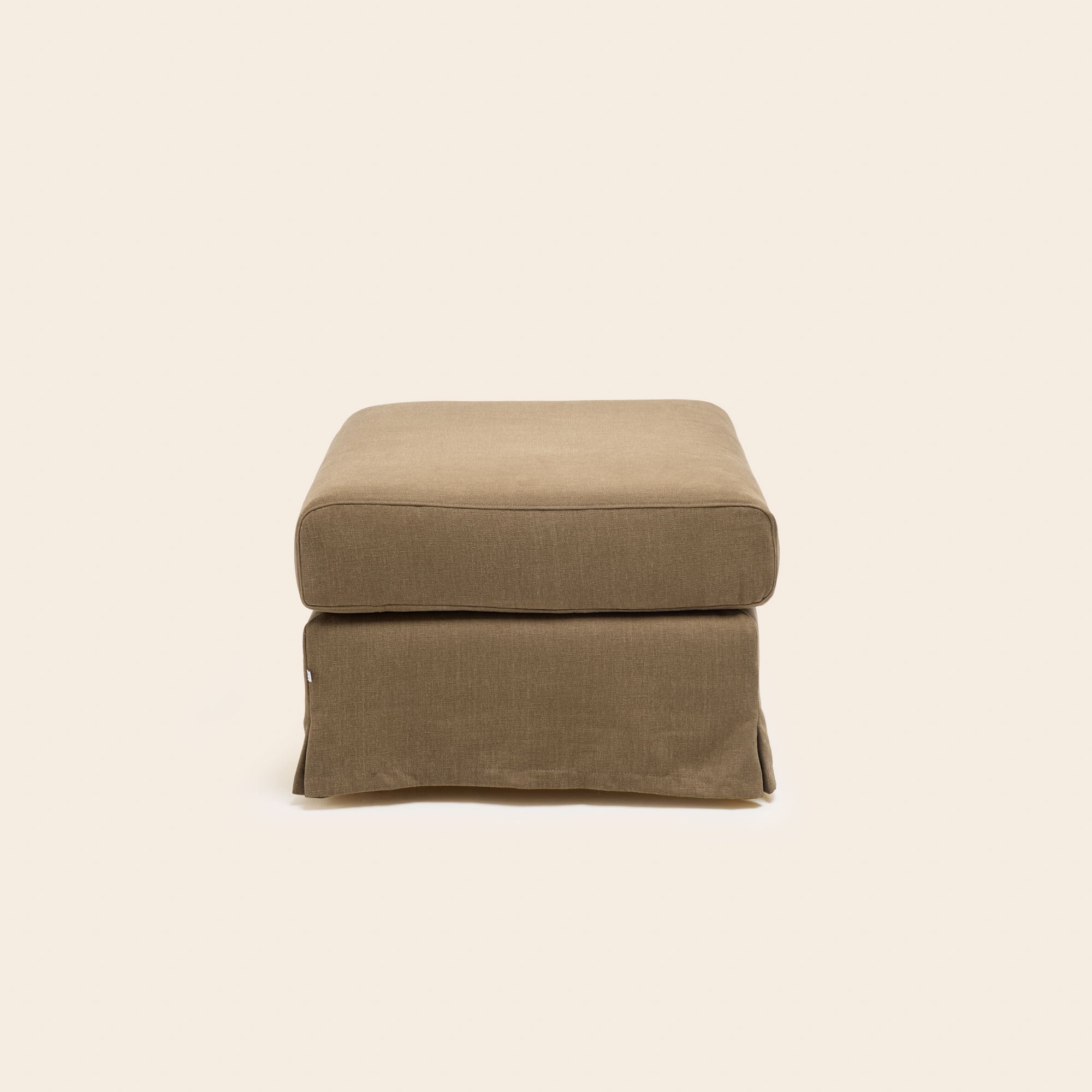 Fauteuil CLARIBEL toile brun chaud