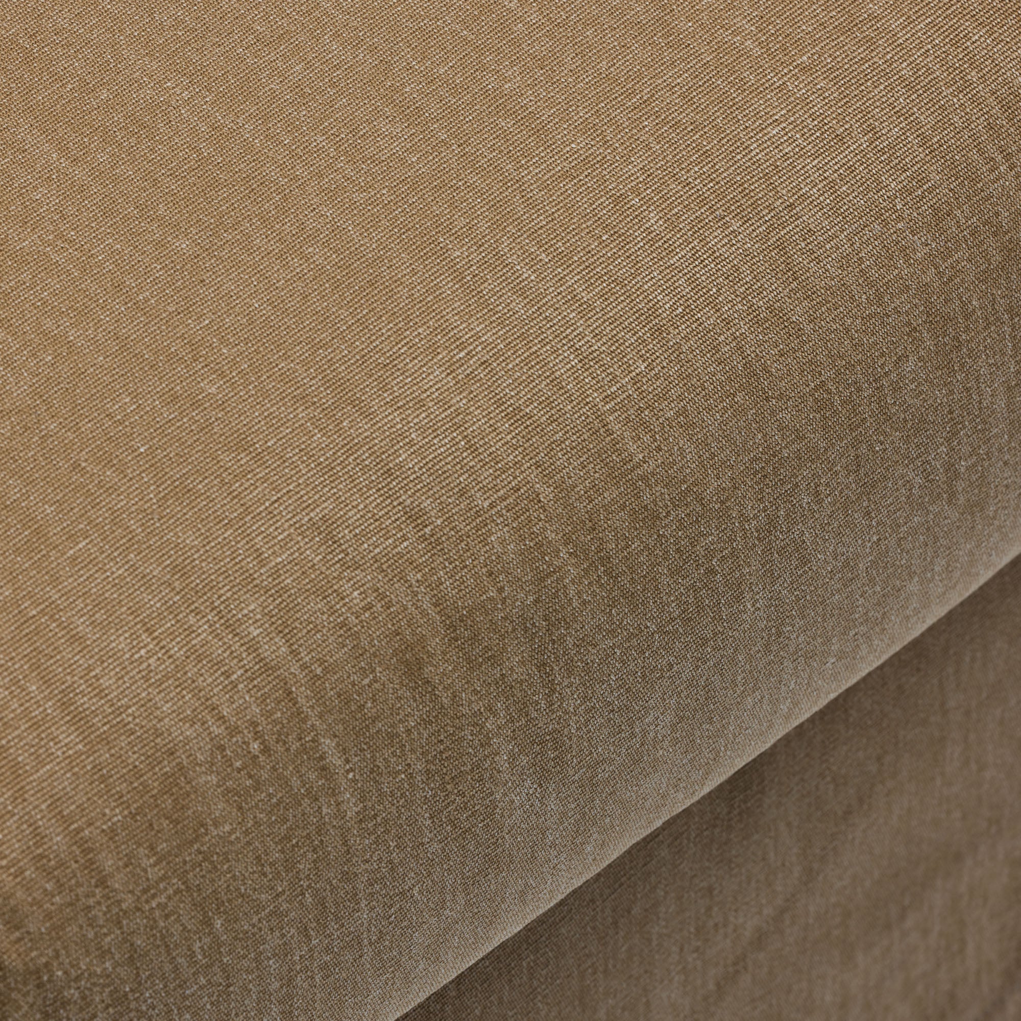 Fauteuil CLARIBEL toile brun chaud