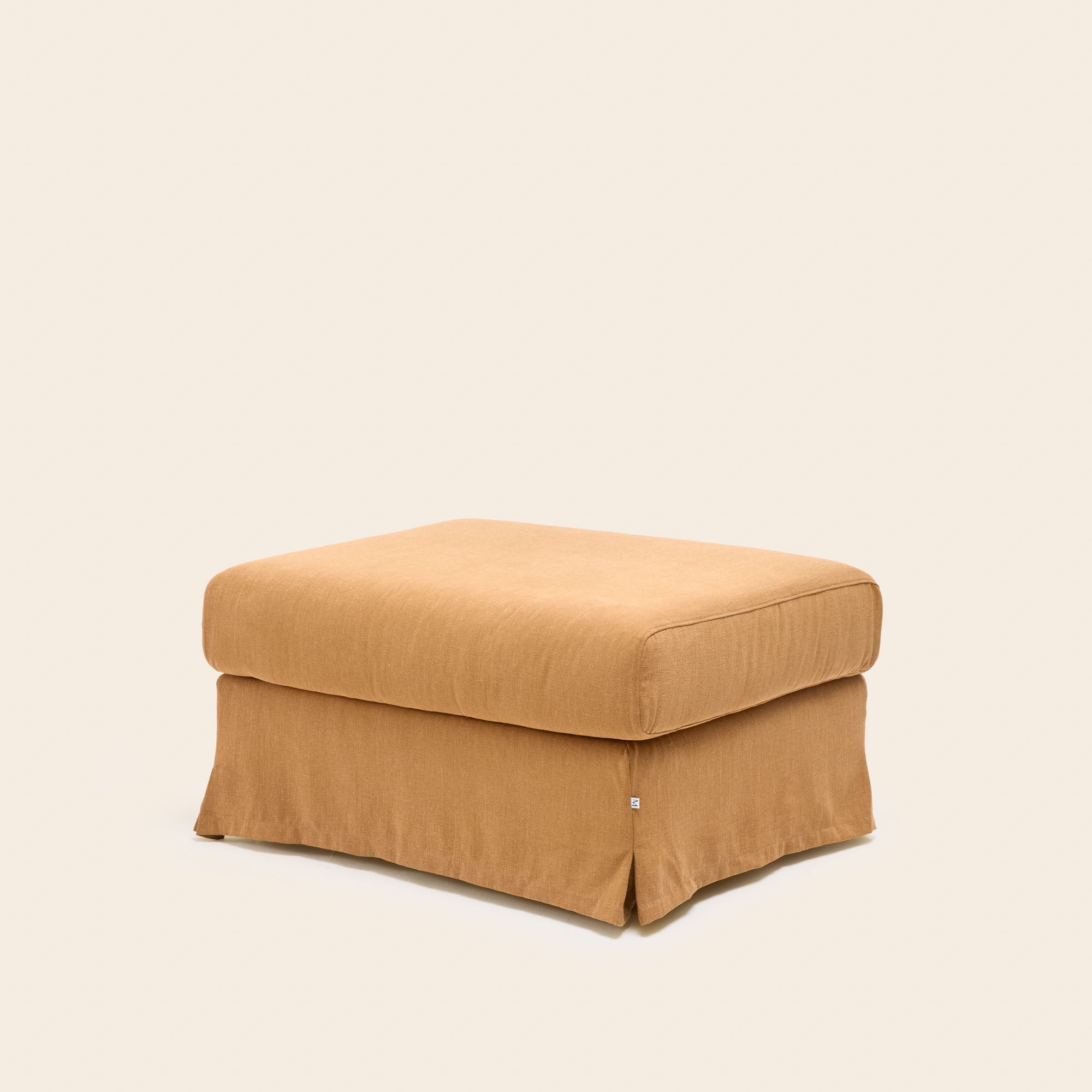 Fauteuil CLARIBEL toile caramel
