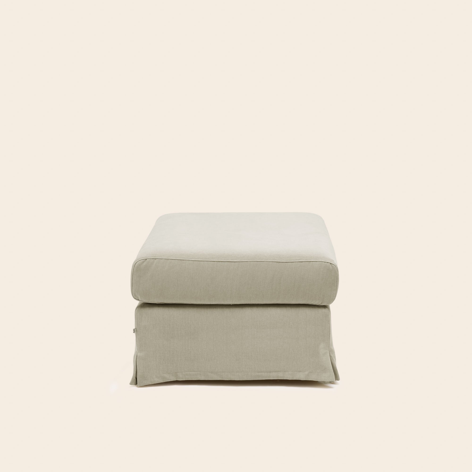 Fauteuil CLARIBEL toile beige chaud