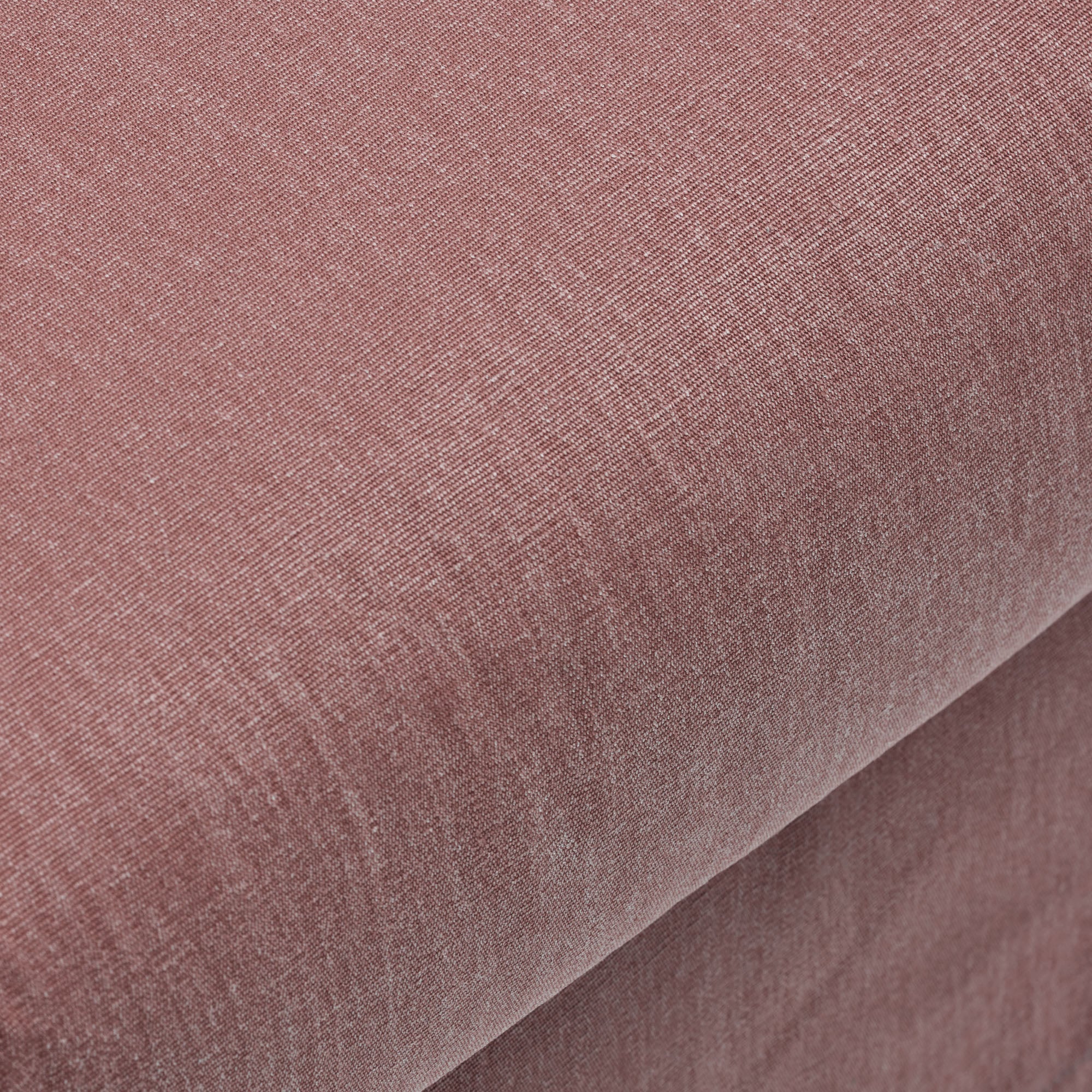 Fauteuil CLARIBEL toile rose ancien