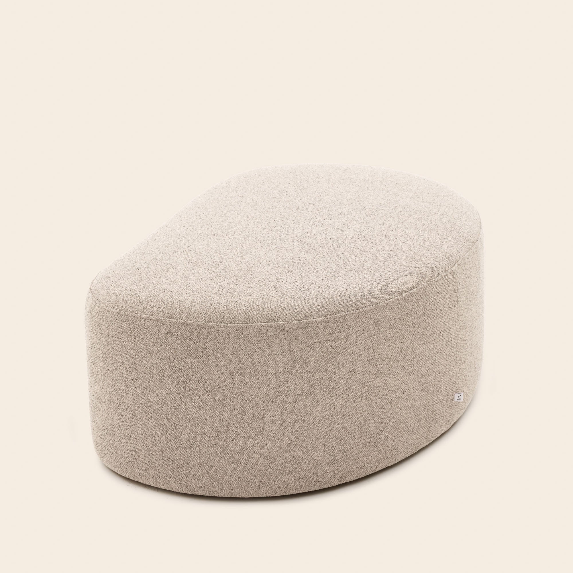 Pouf JULIKA glory naturel