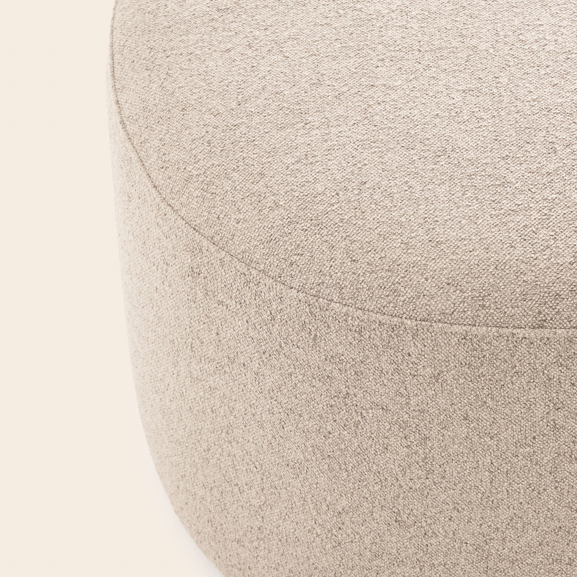 Pouf JULIKA glory naturel
