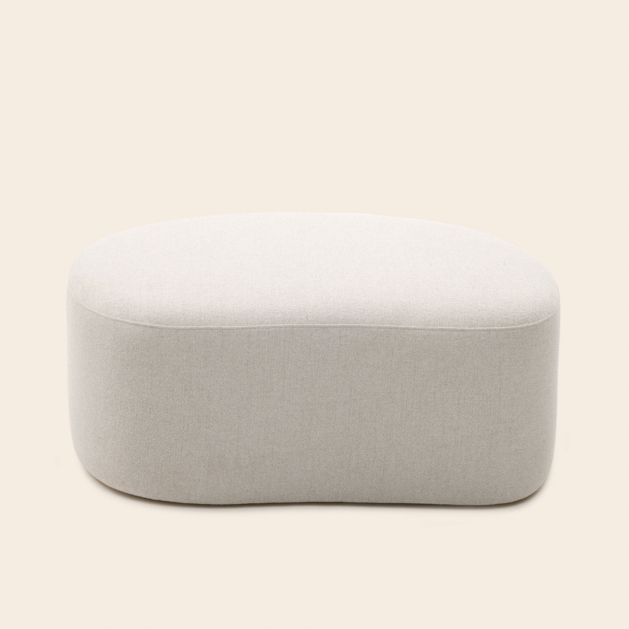 Pouf JULIKA glory ivoire